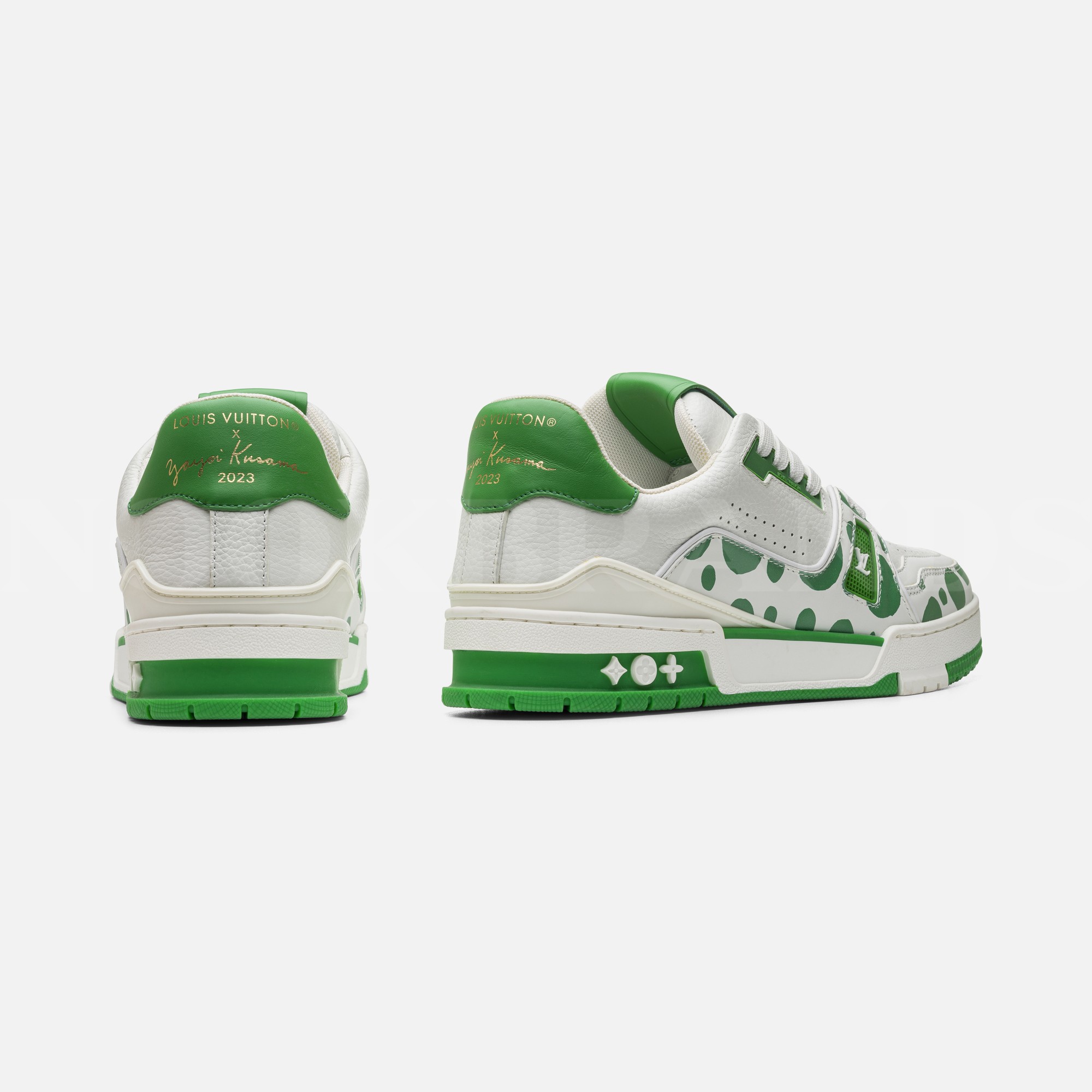 Yeşil Erkek Deri Sneaker
