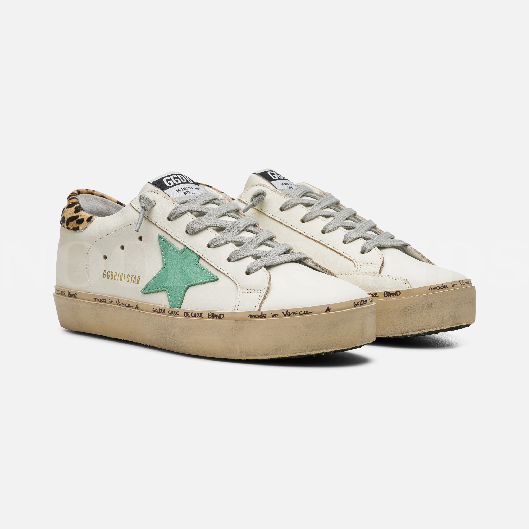 Beyaz Kadın Deri Sneaker