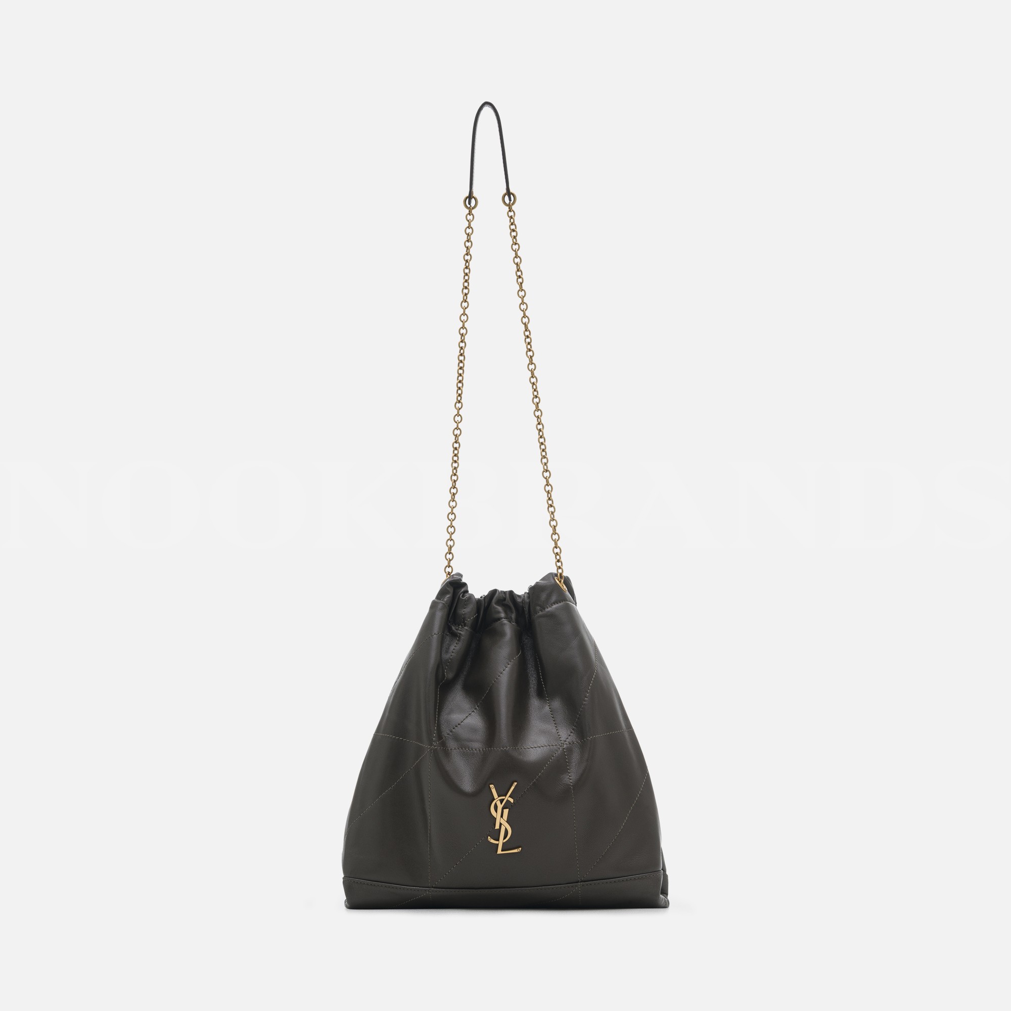 Jamie 4.3 Embellished Quilted Leather Shoulder Bag In Green