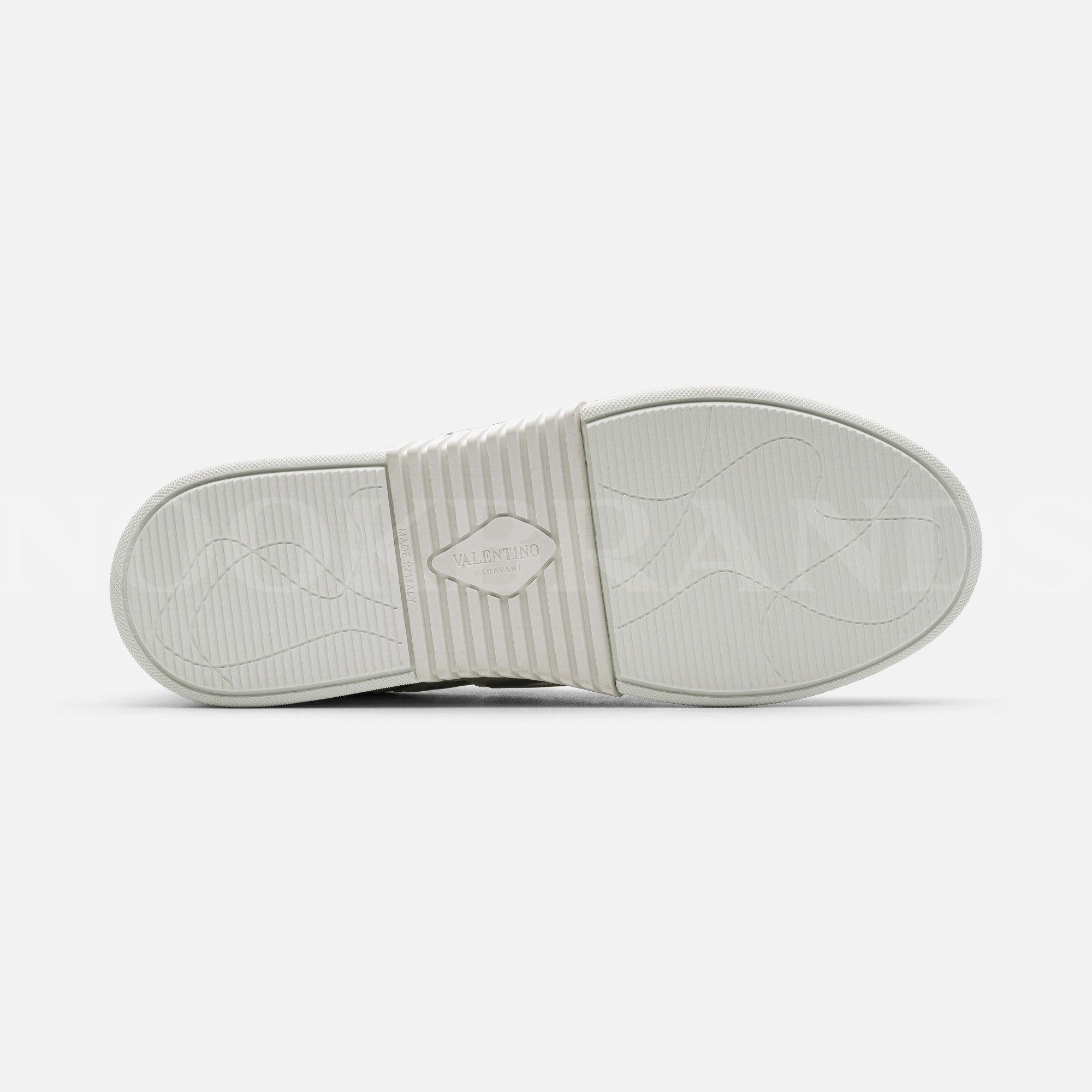 VL7N Beyaz Erkek Deri Sneaker