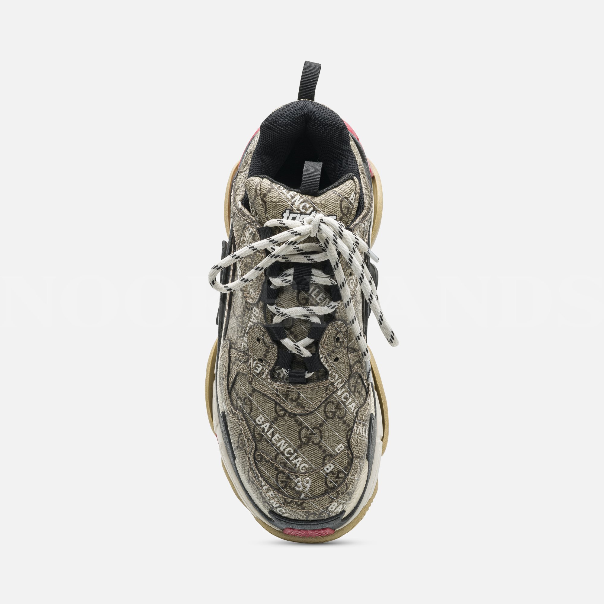 Bej Kadın Deri Sneaker