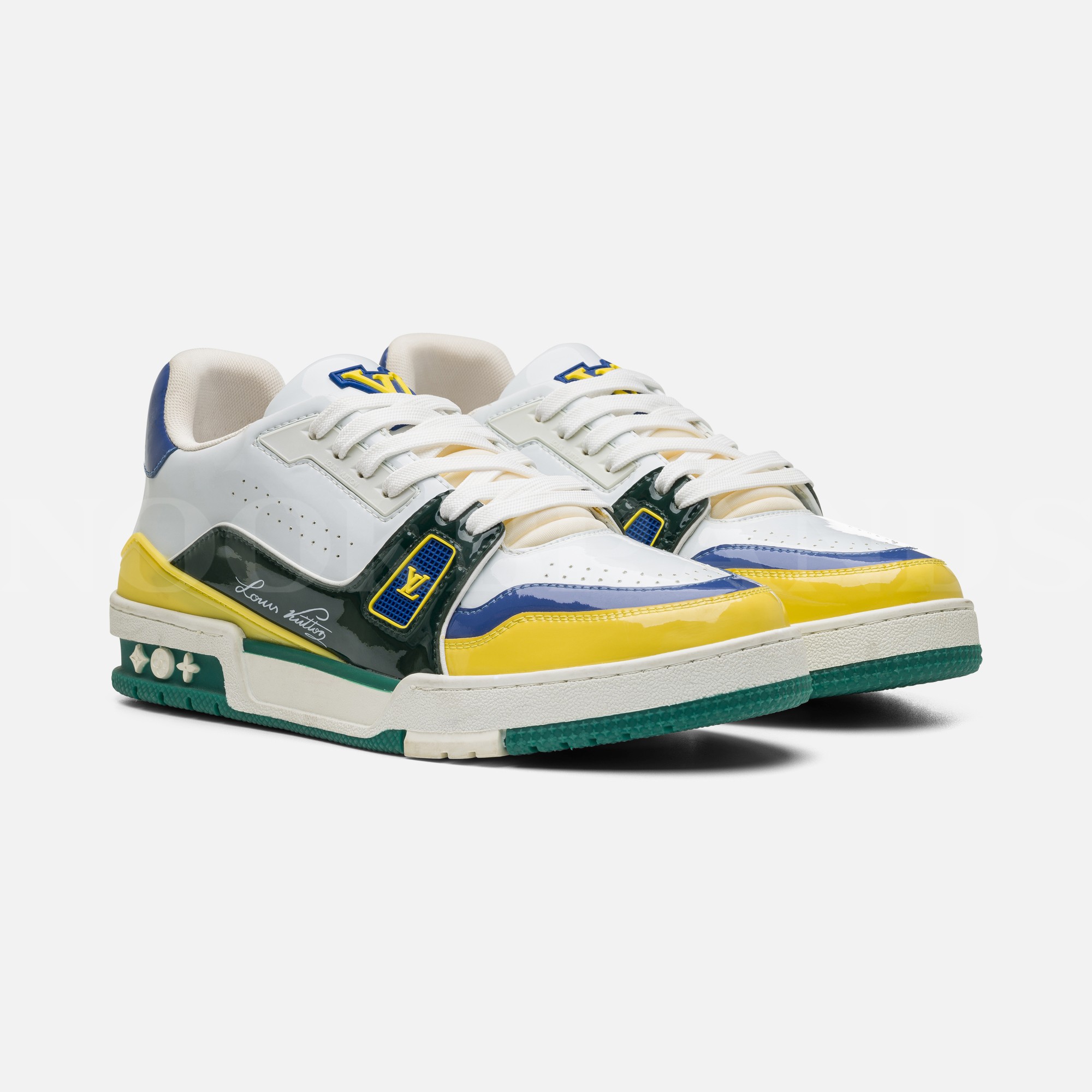 Beyaz Erkek Deri Sneaker