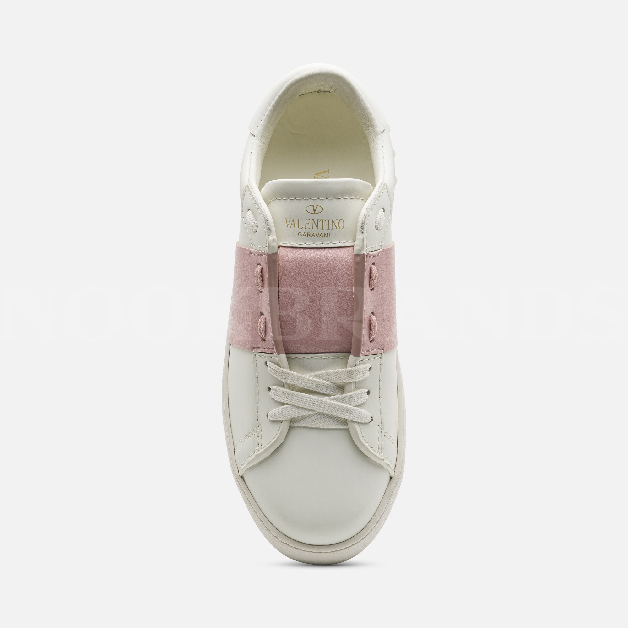 Beyaz Kadın Deri Sneaker