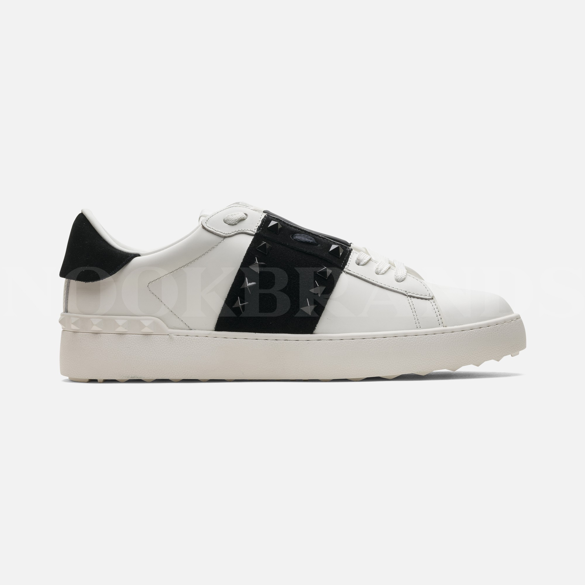 Rockstud Untitled Beyaz Deri Sneaker