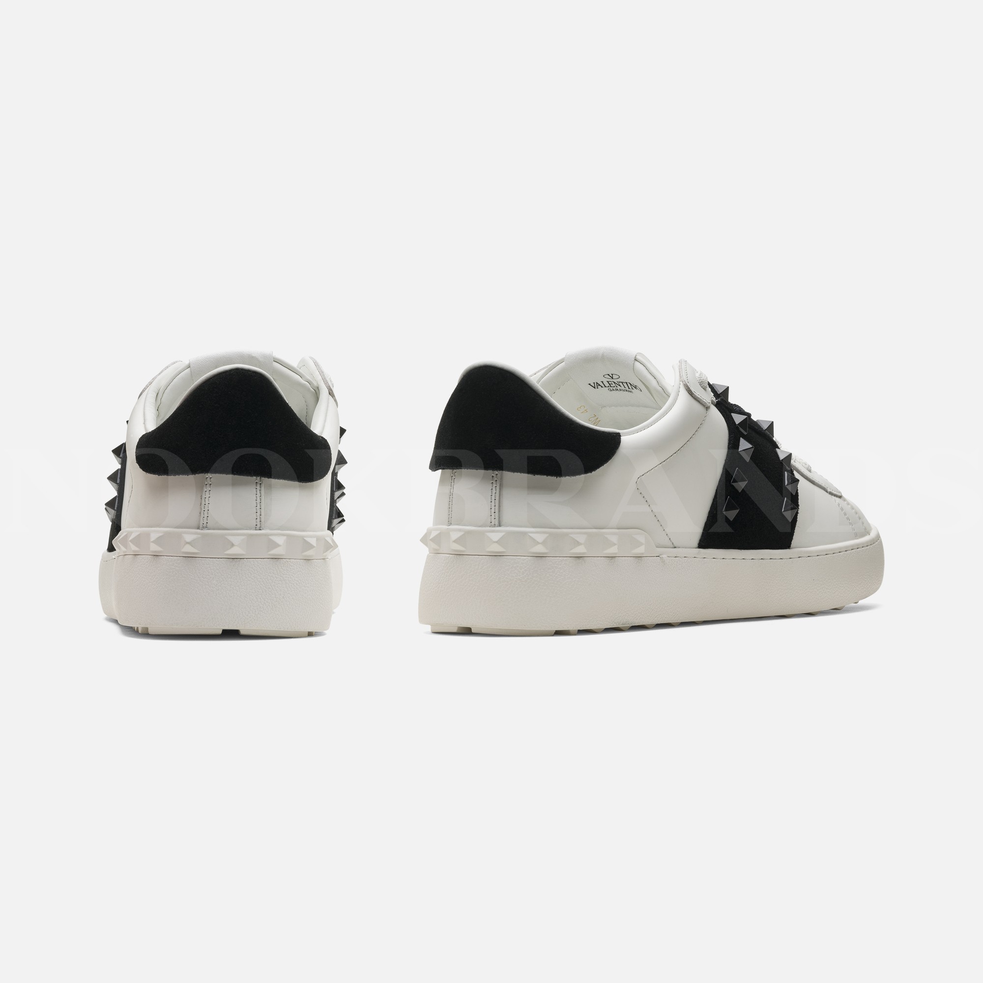 Rockstud Untitled Beyaz Deri Sneaker