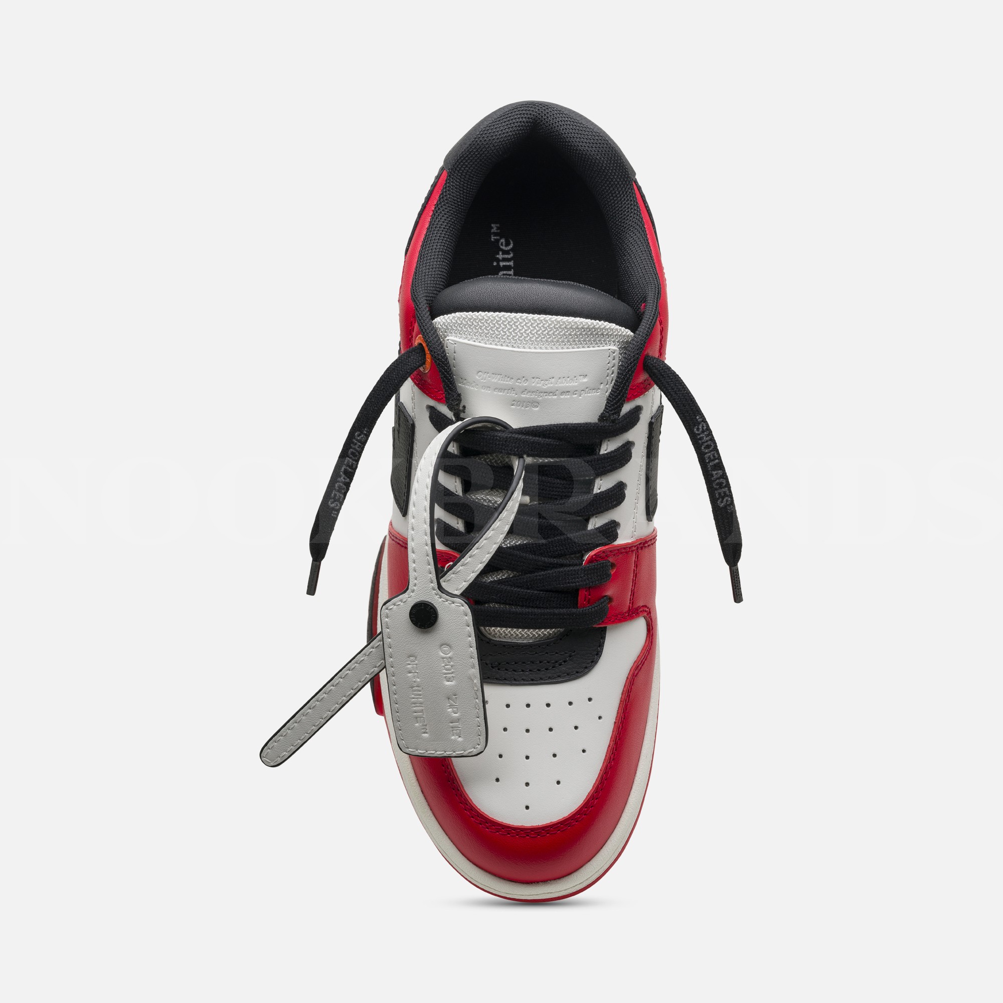 Out Of Office Kırmızı Erkek Deri Sneaker