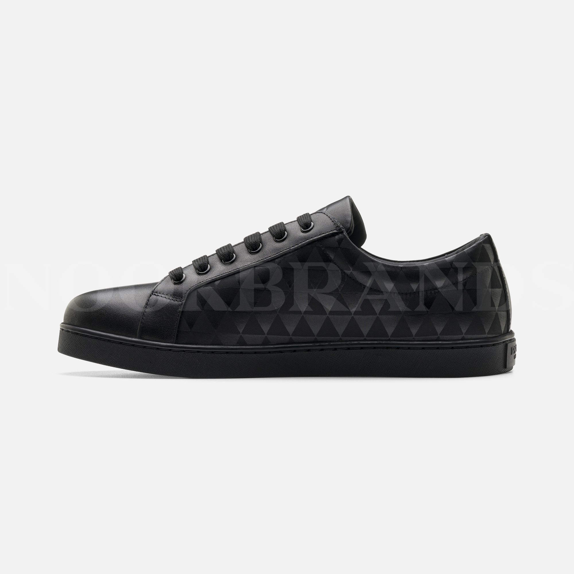 Siyah Erkek Deri Sneaker