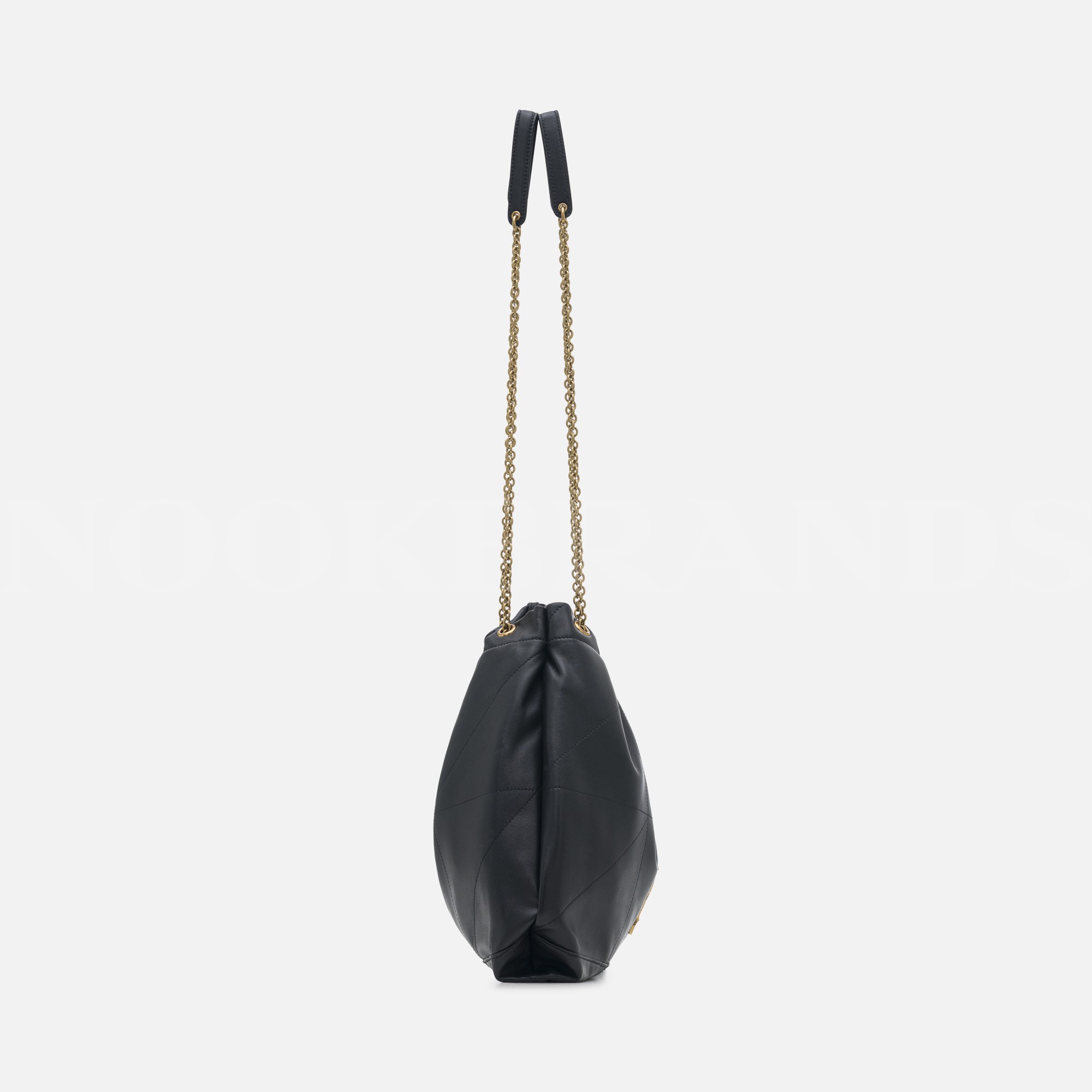 Jamie 4.3 Embellished Quilted Leather Shoulder Bag In Black