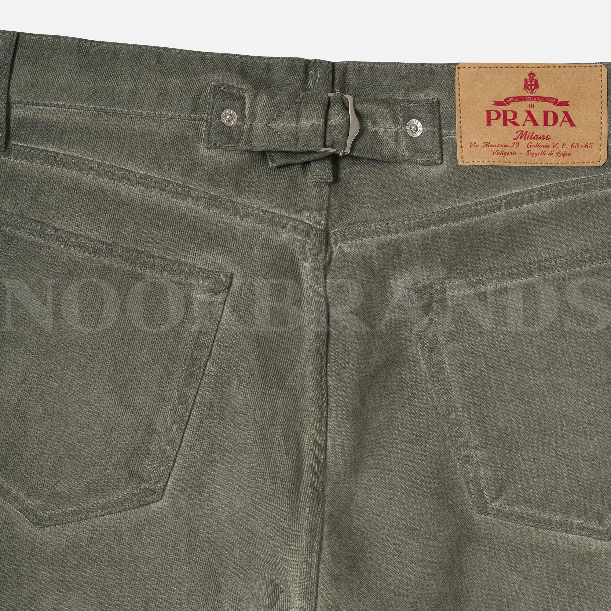Haki Erkek Denim Şort