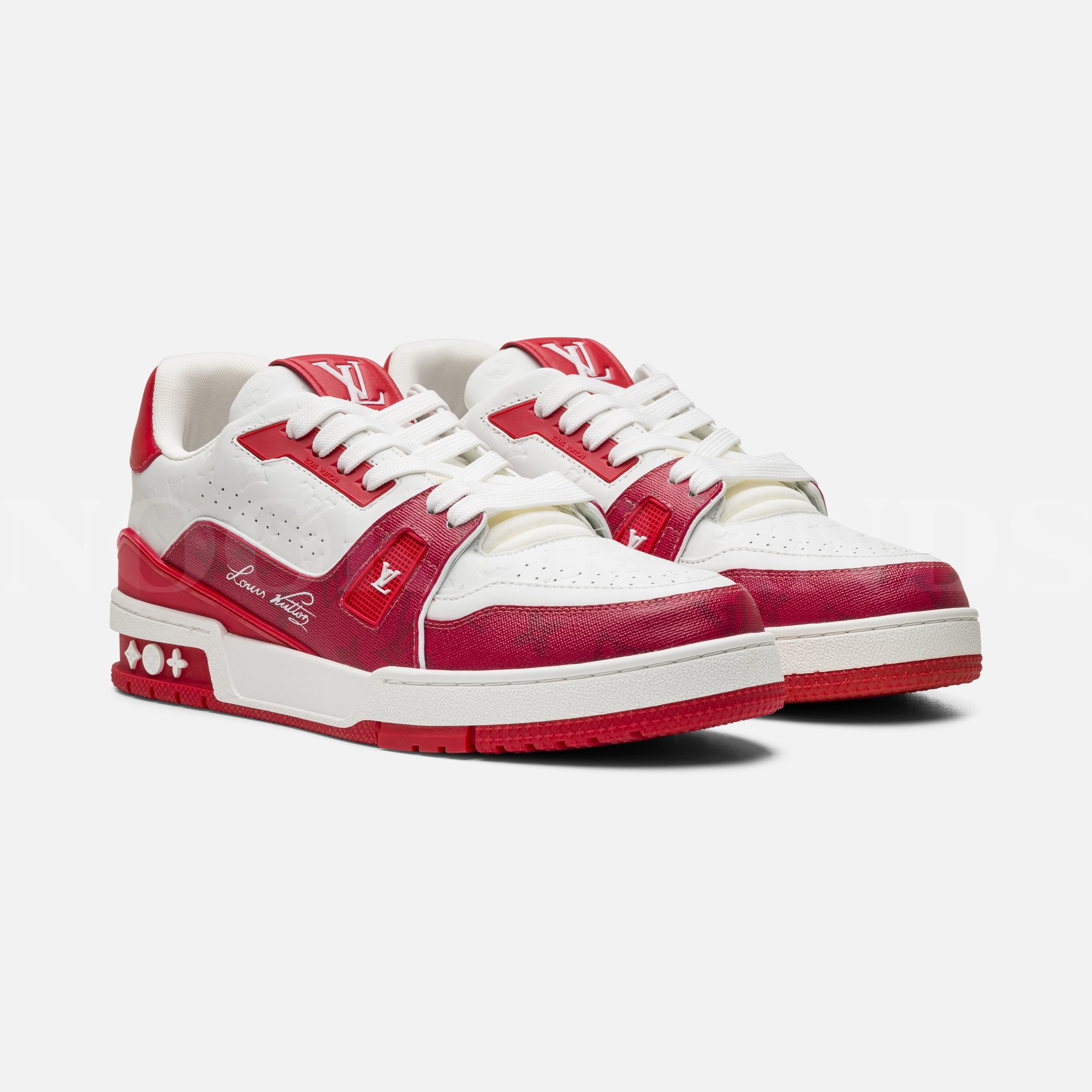 Kırmızı Deri Sneaker