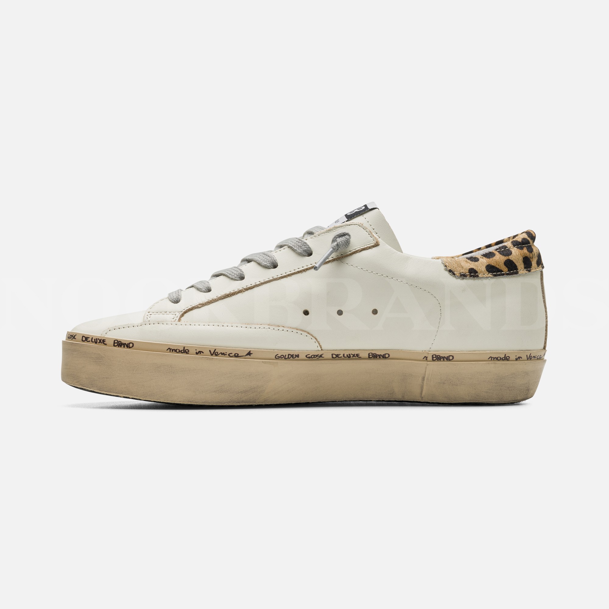 Beyaz Kadın Deri Sneaker
