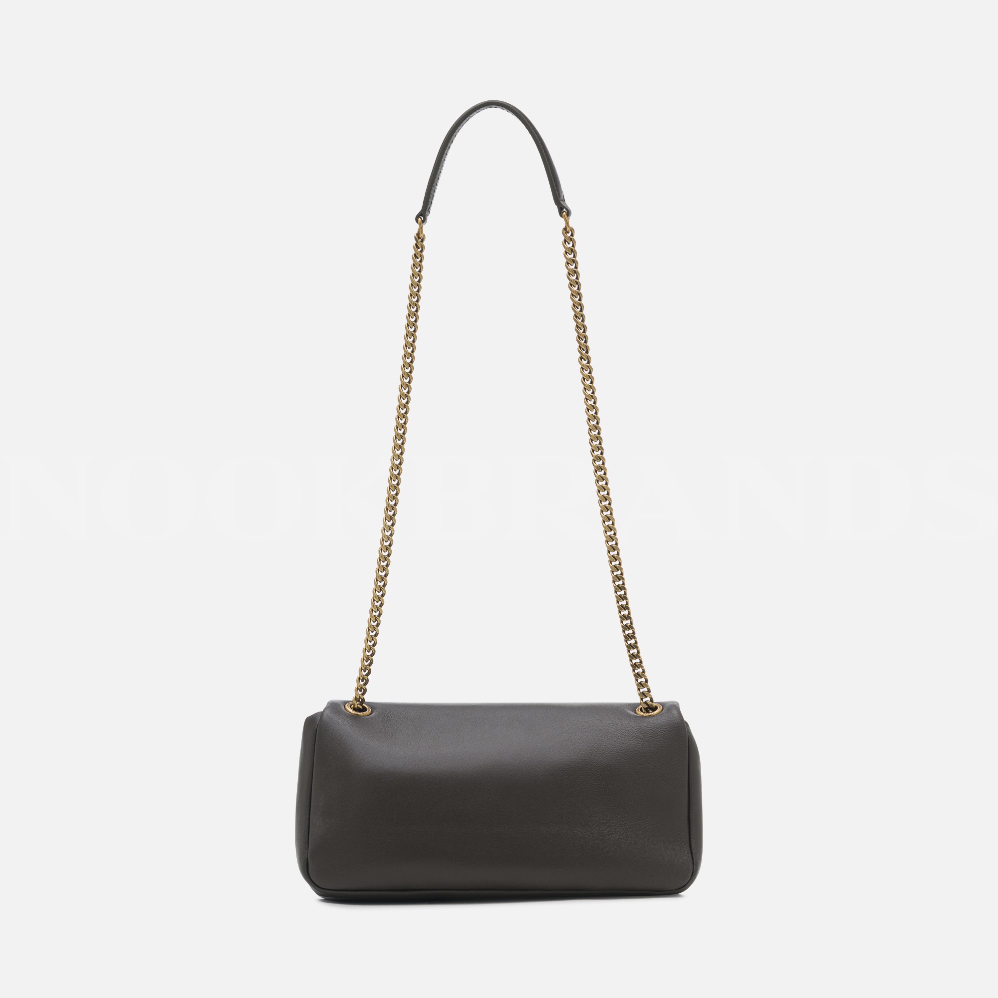 Calypso Small leather shoulder bag green