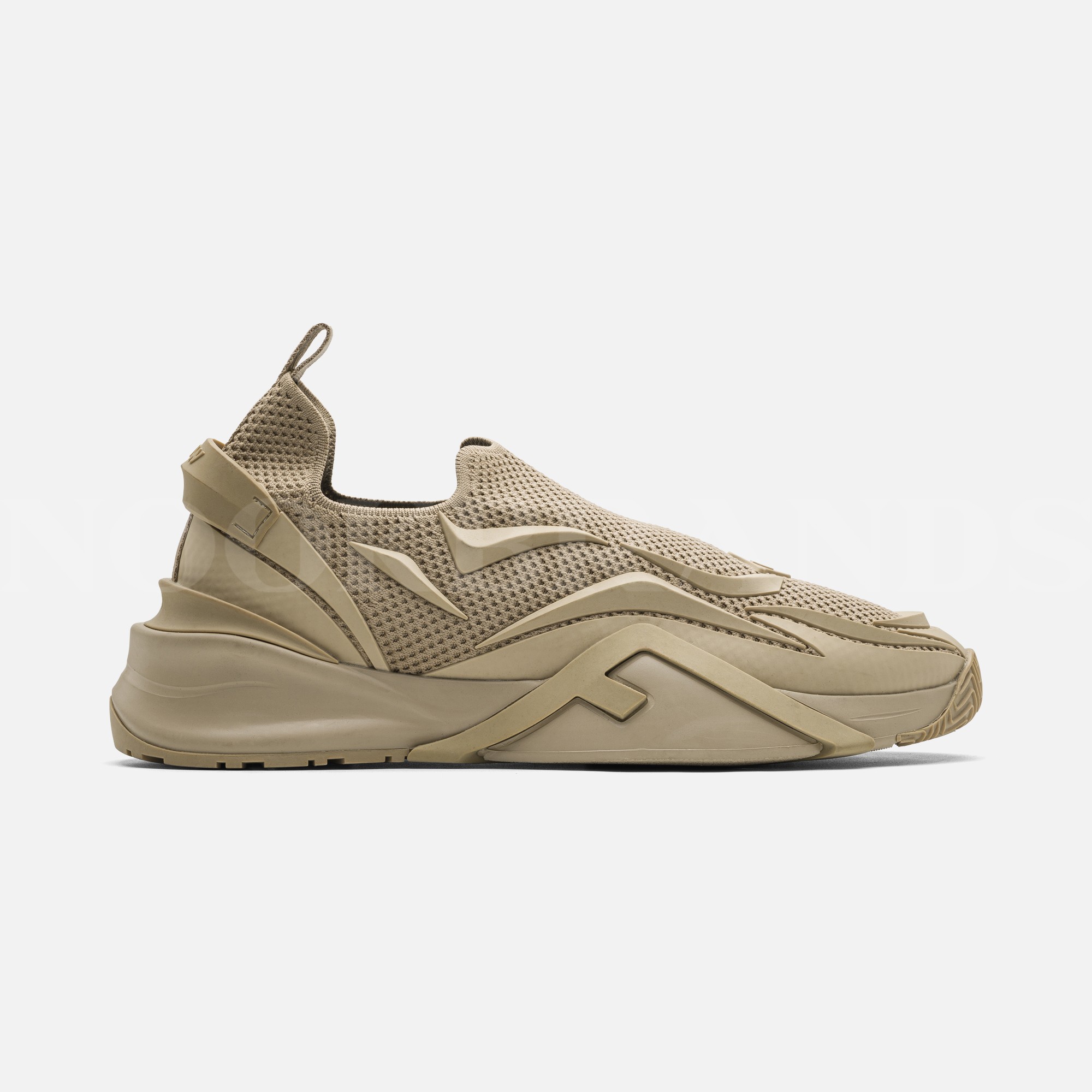 Bej Erkek Deri Sneaker