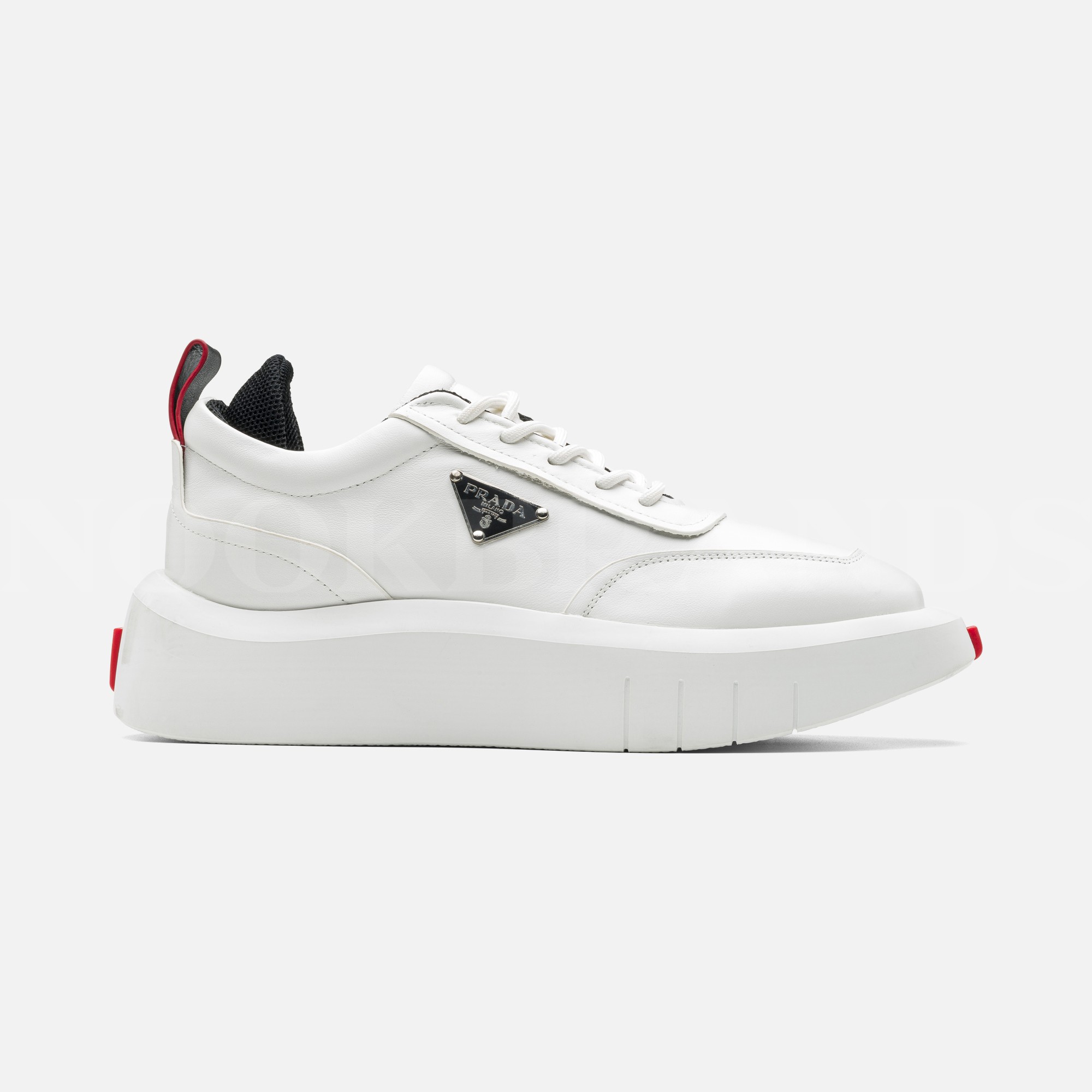 Beyaz Erkek Deri Sneaker
