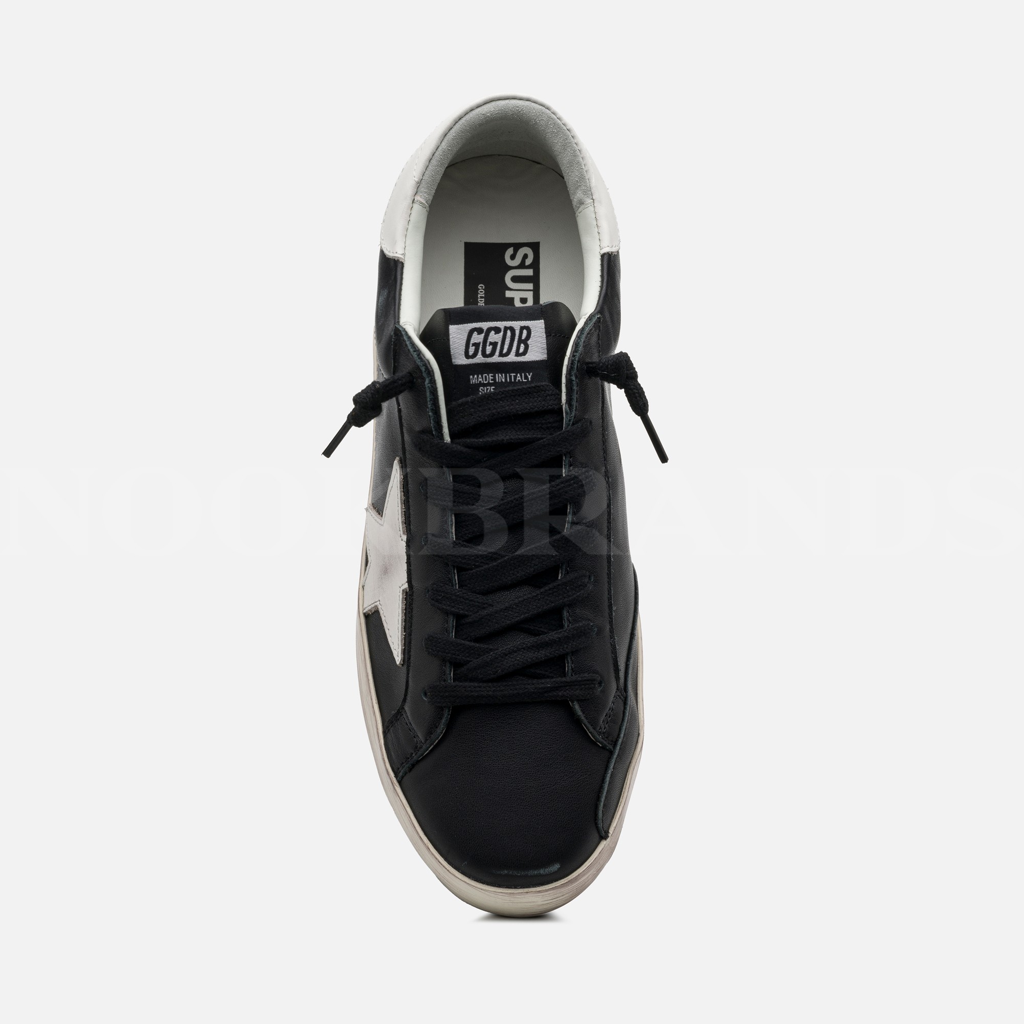 Siyah Erkek Deri Sneaker