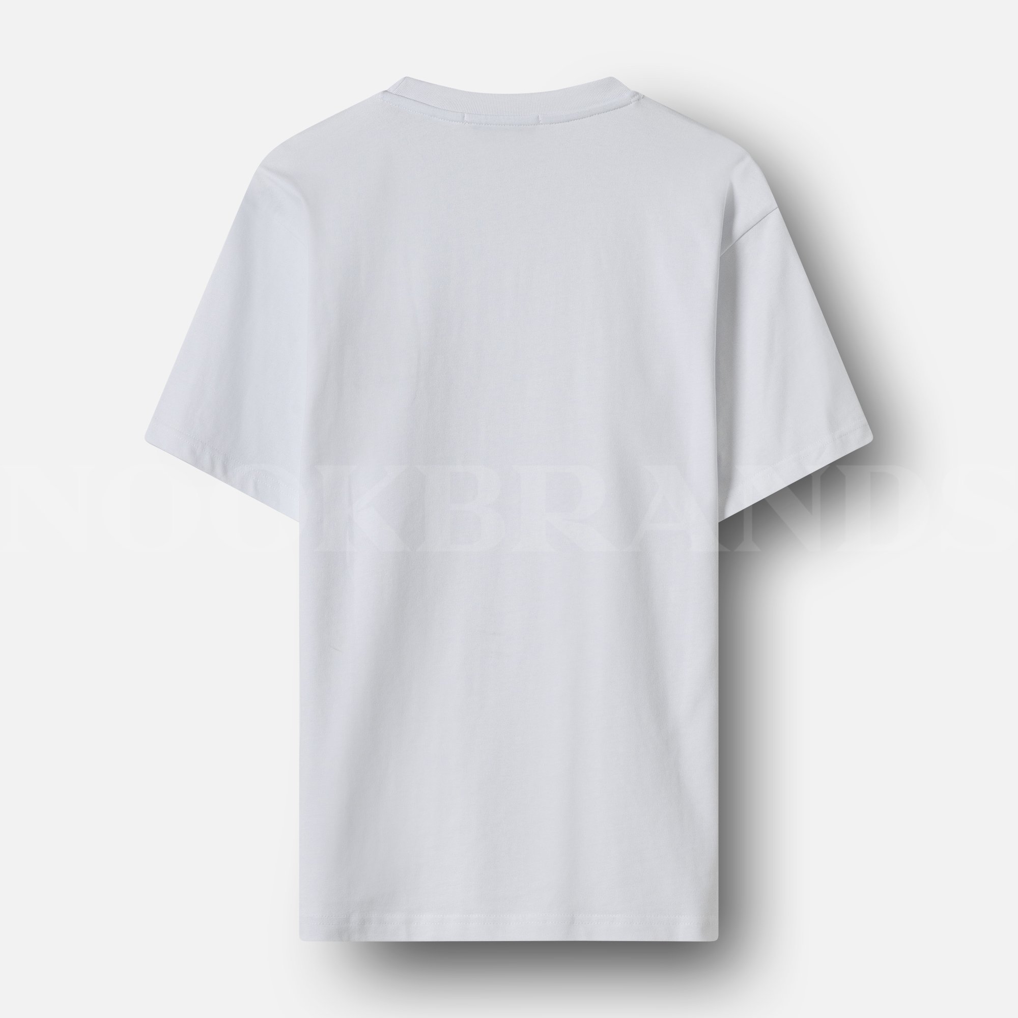 Nakışlı Logo Beyaz Erkek T-shirt