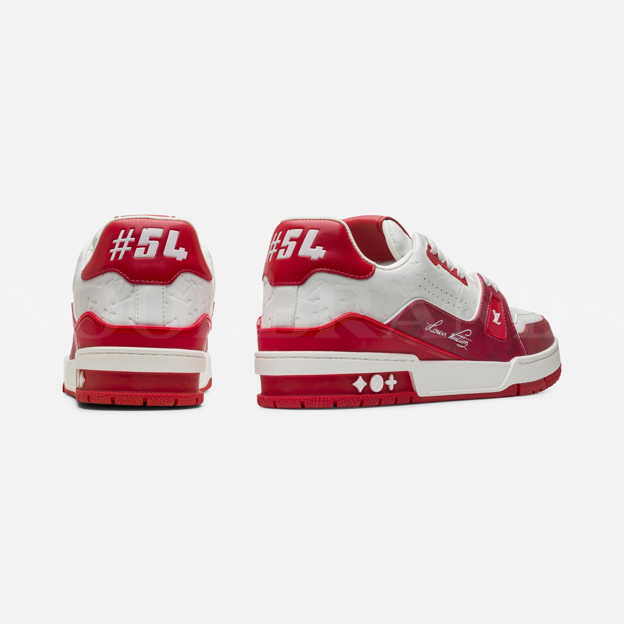 Kırmızı Deri Sneaker