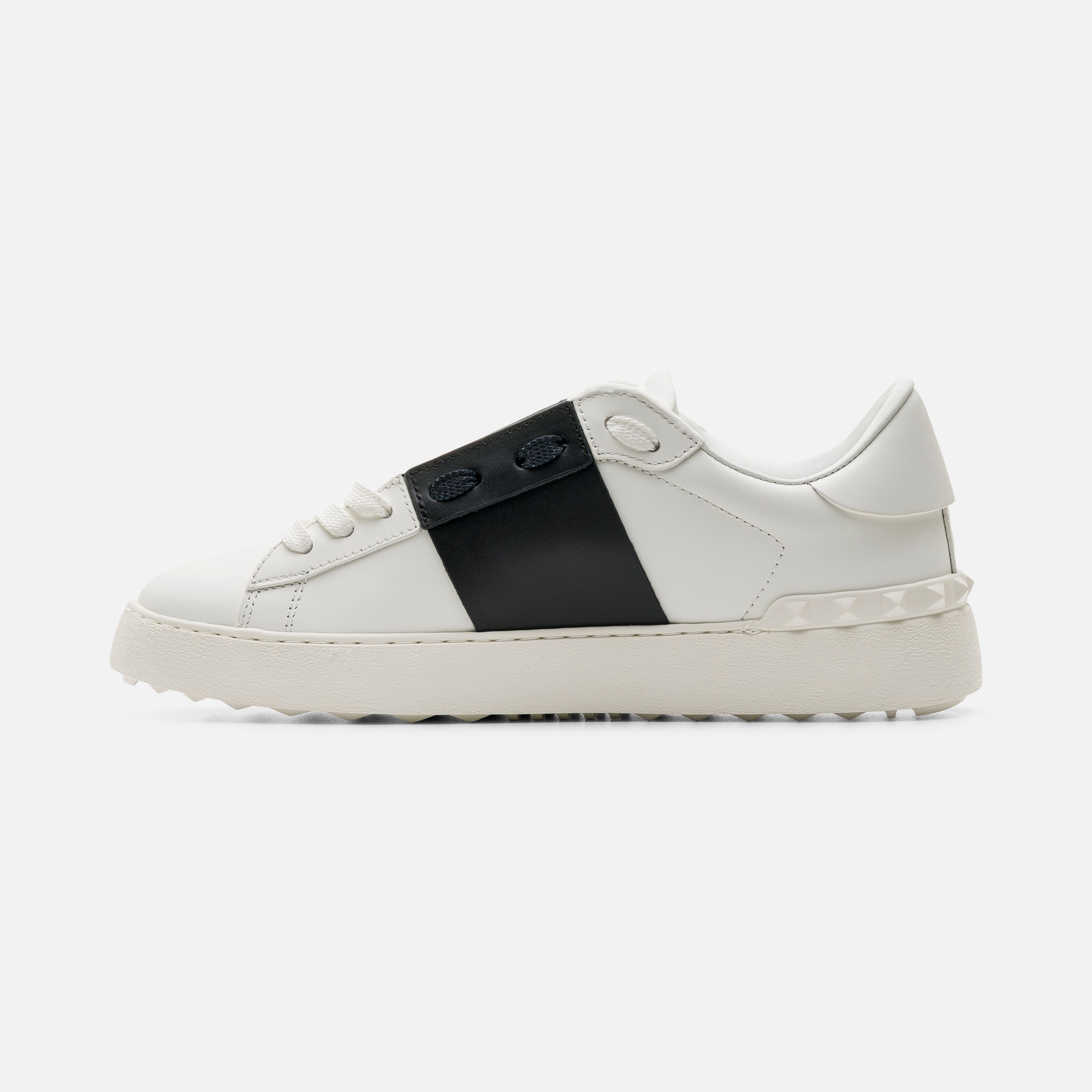 Beyaz Kadın Deri Sneaker