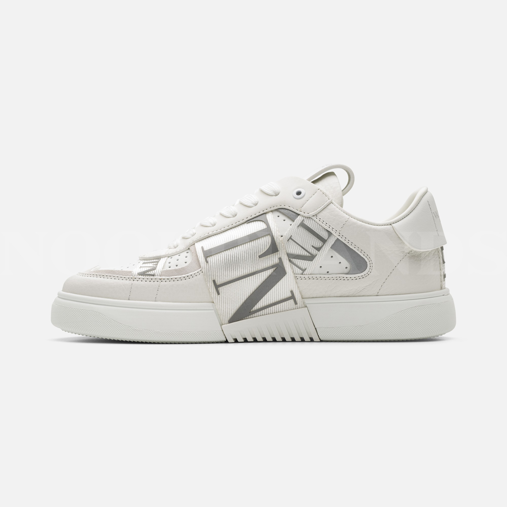 VL7N Beyaz Erkek Deri Sneaker