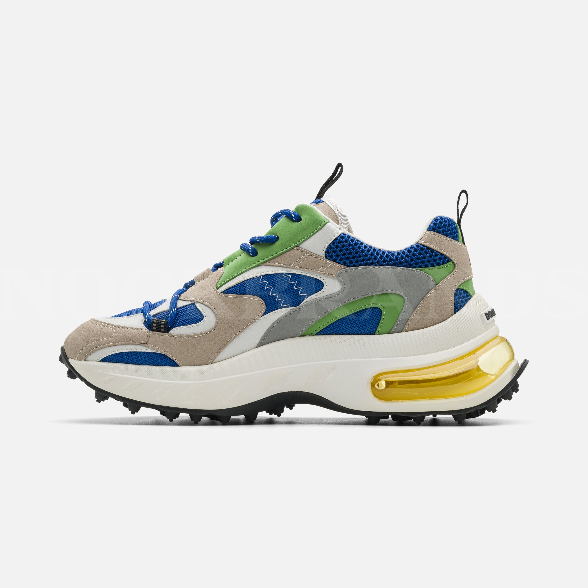Gri Erkek Deri Sneaker