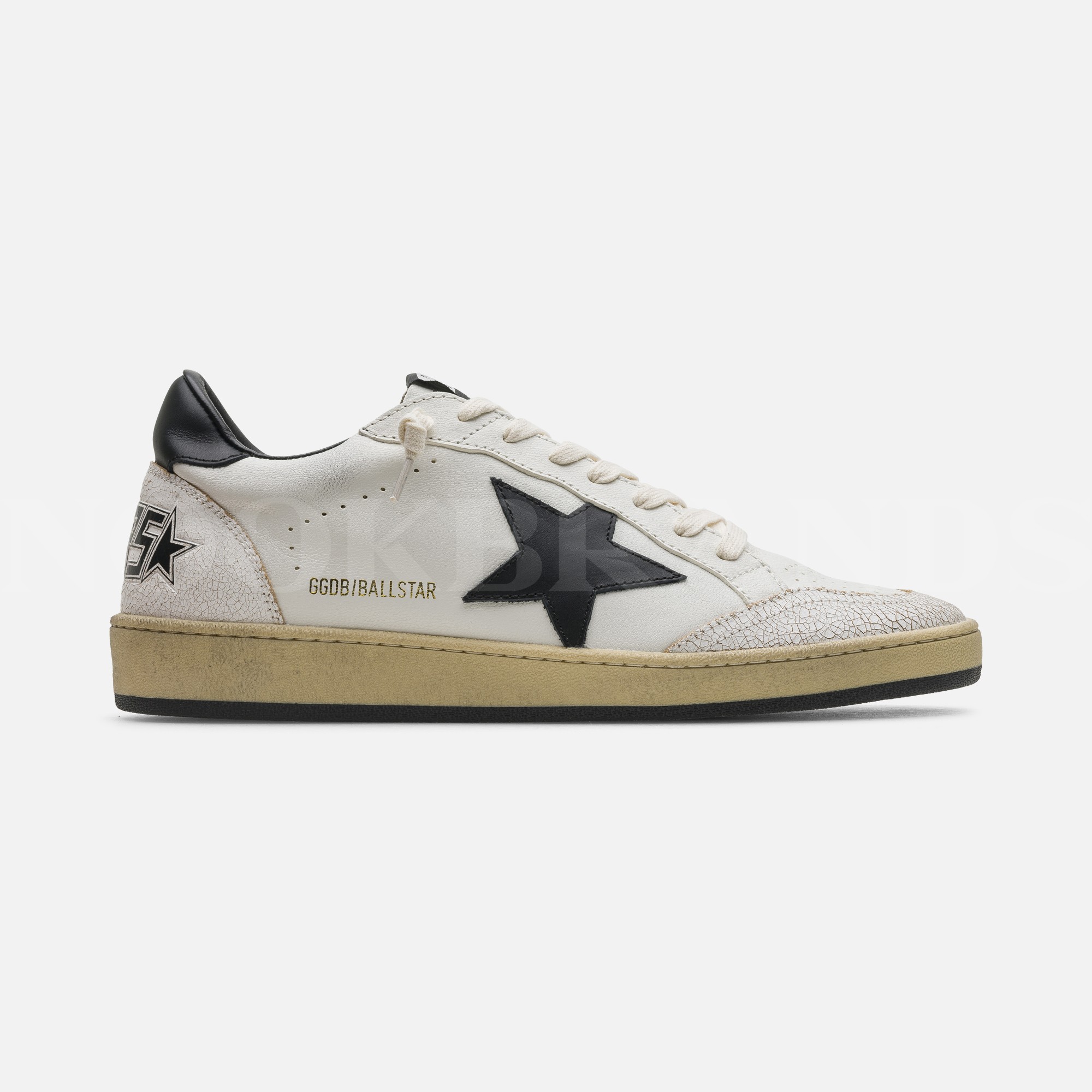Ball Star Beyaz Deri Sneaker