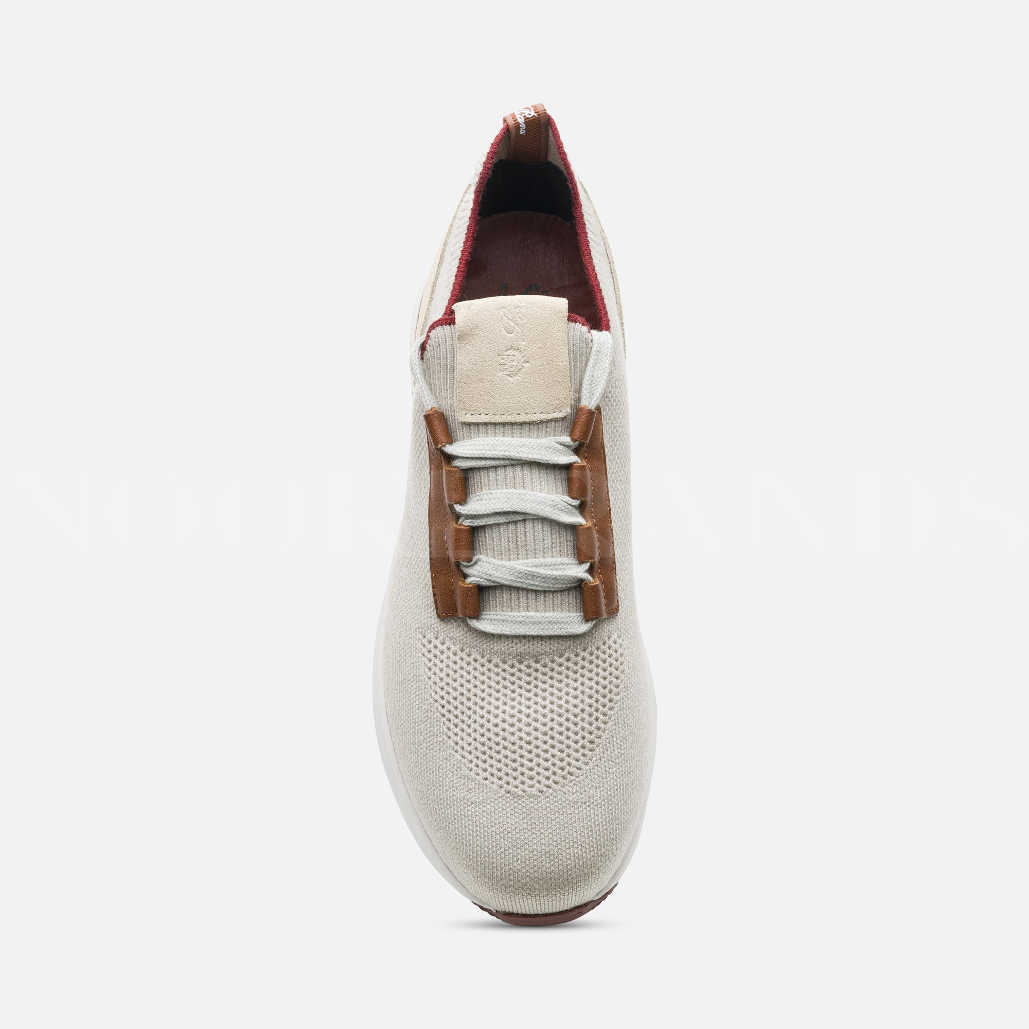 Bej Erkek Deri Sneaker