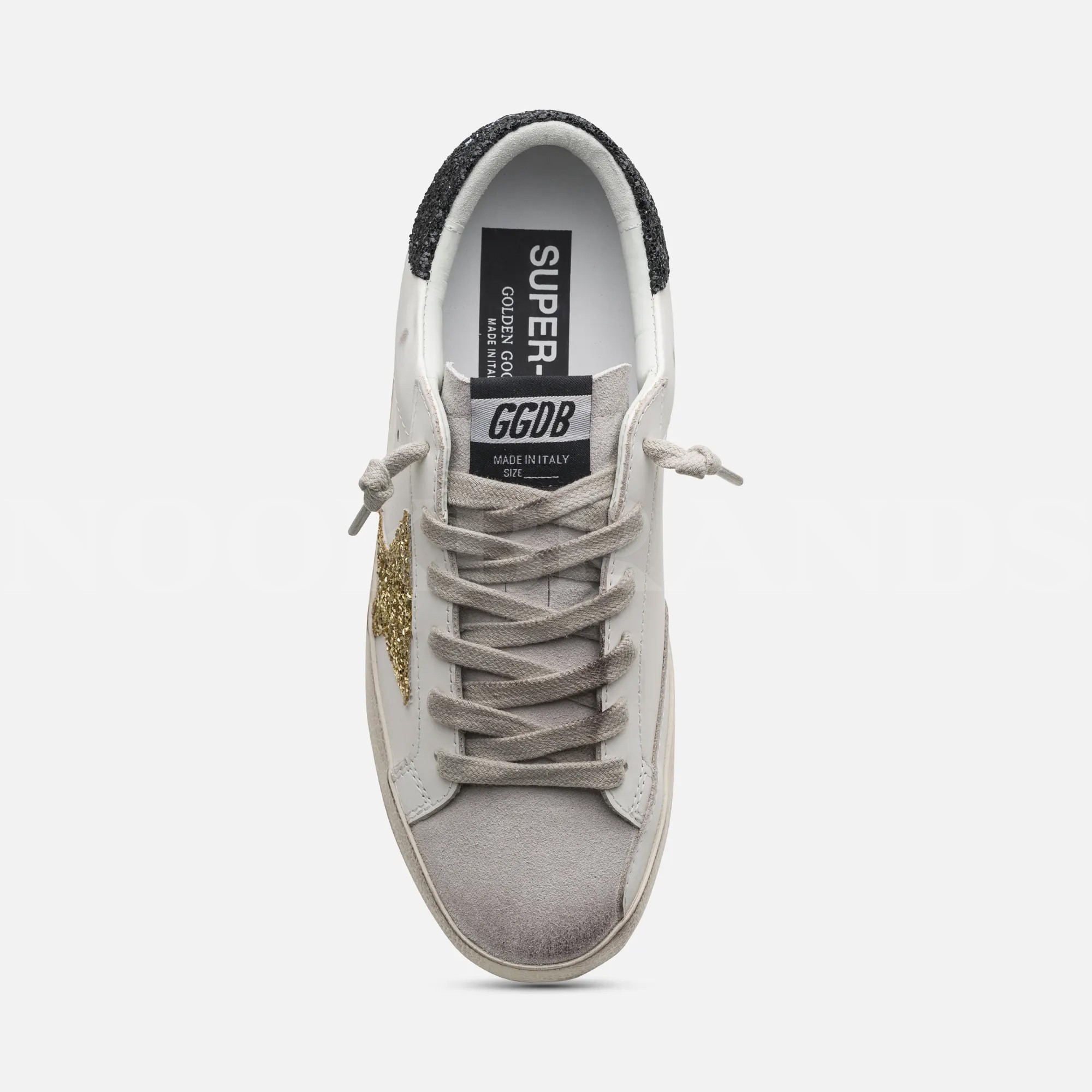 Super Star Beyaz Gold Kadın Deri Sneaker
