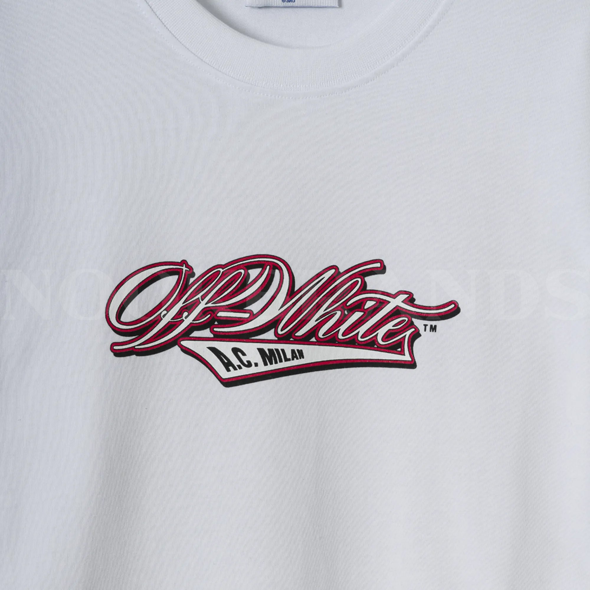 Baskılı Logo Detay Beyaz Erkek T-shirt