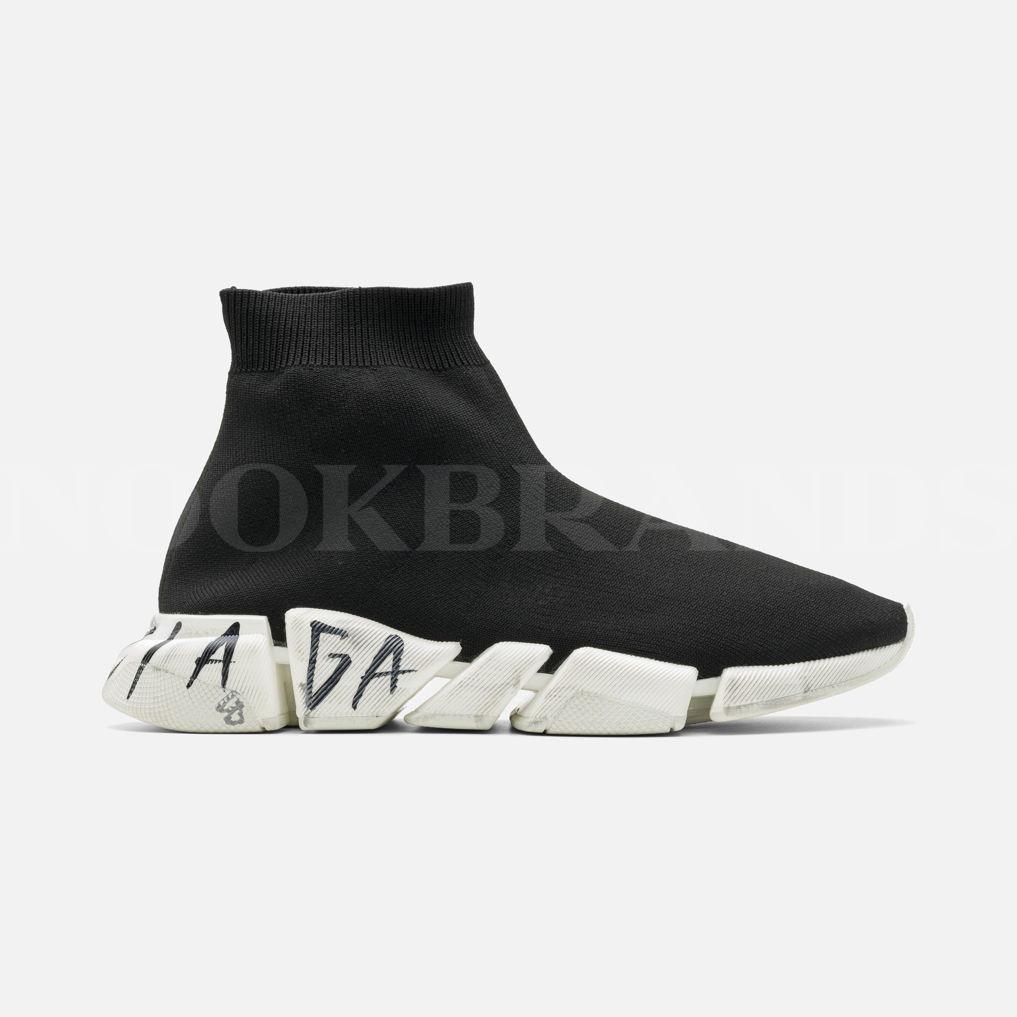 Speed Siyah Çorap Formlu Sneaker