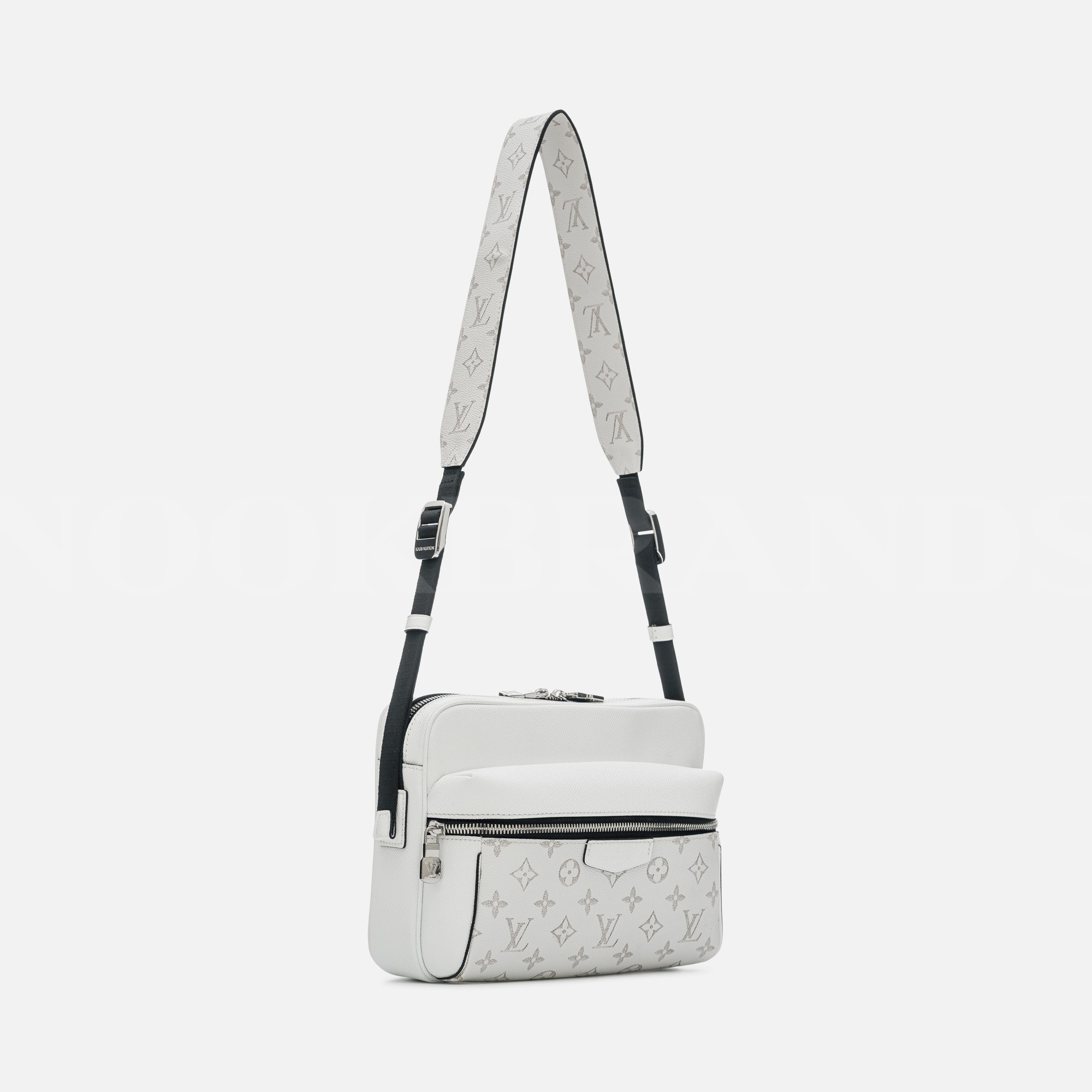 Beyaz Deri Outdoor Messenger