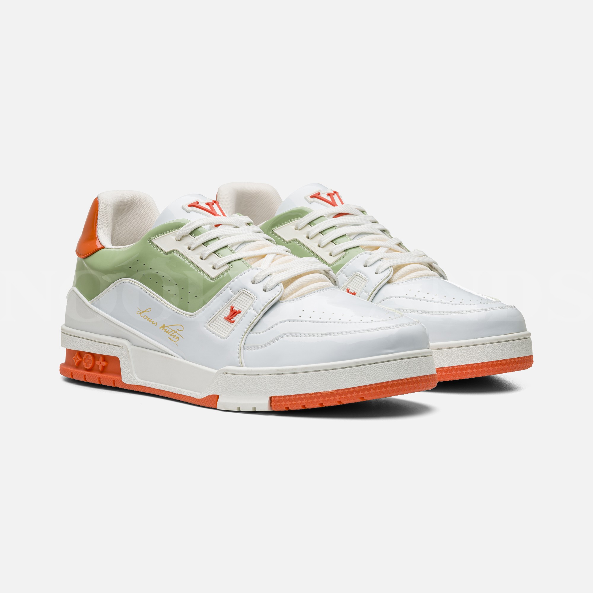 Beyaz Erkek Deri Sneaker