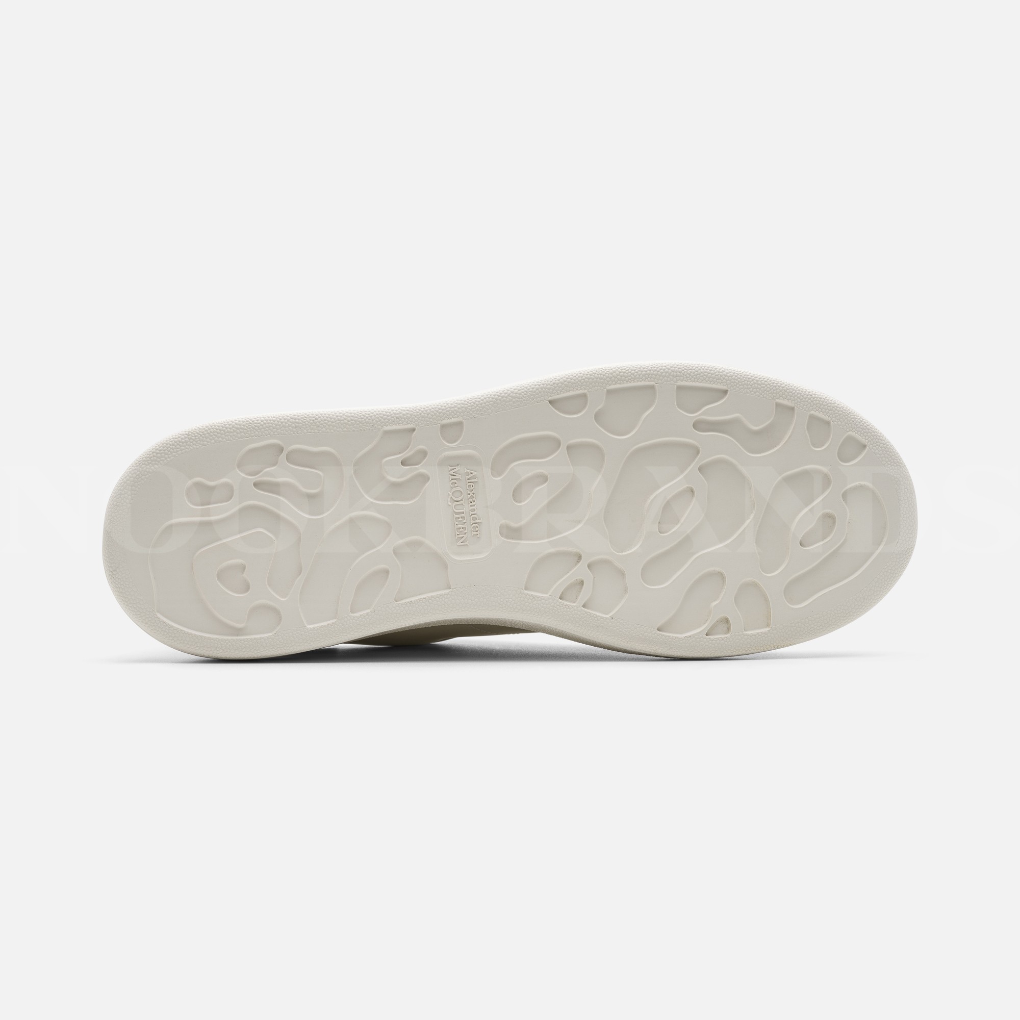 Oversize Kırık Beyaz Erkek Deri Sneaker