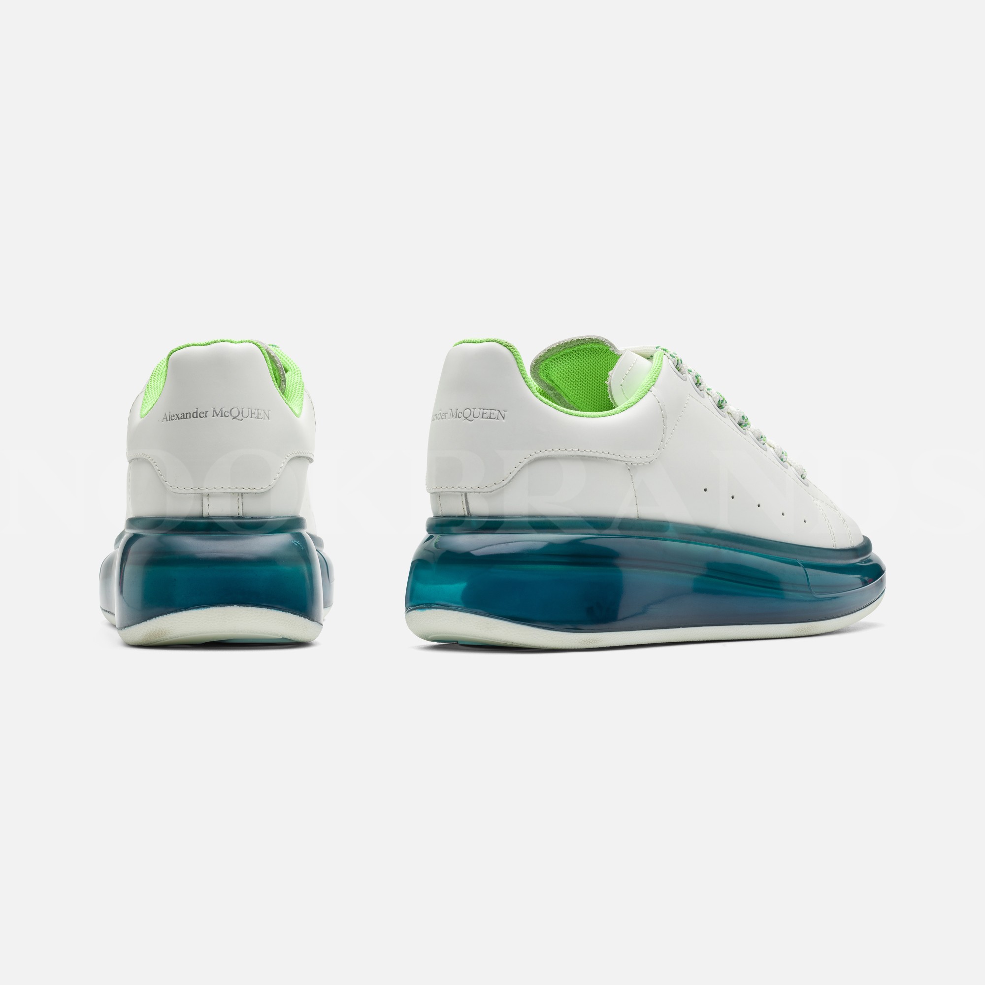 Oversize Beyaz Kadın Deri Sneaker