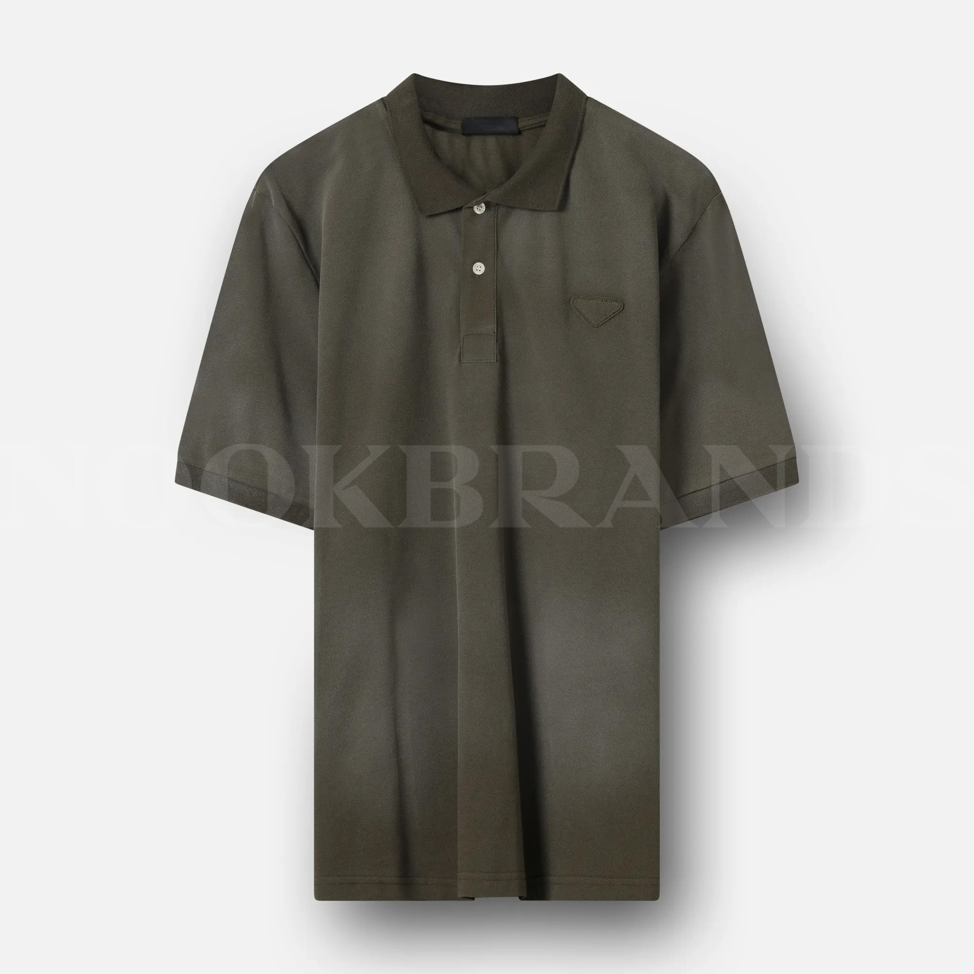 Haki Polo Yaka T-shirt