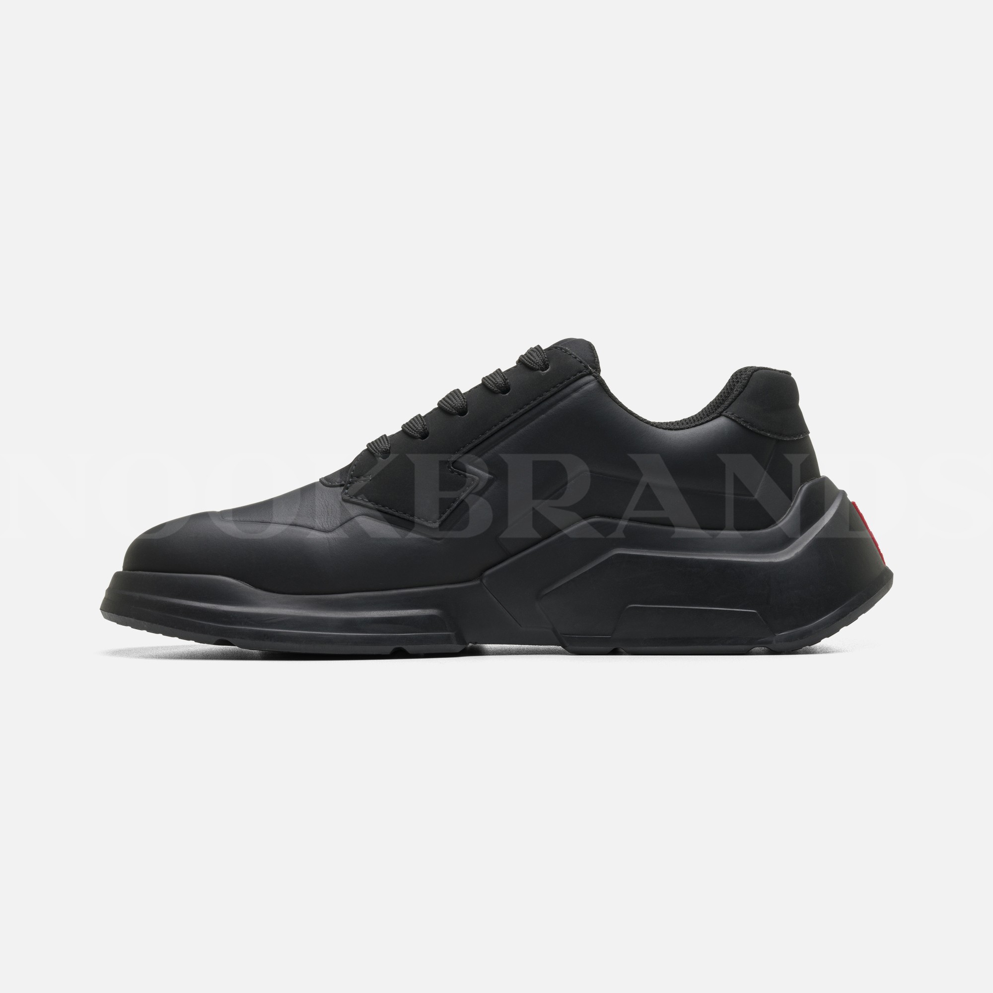 Siyah Erkek Deri Sneaker