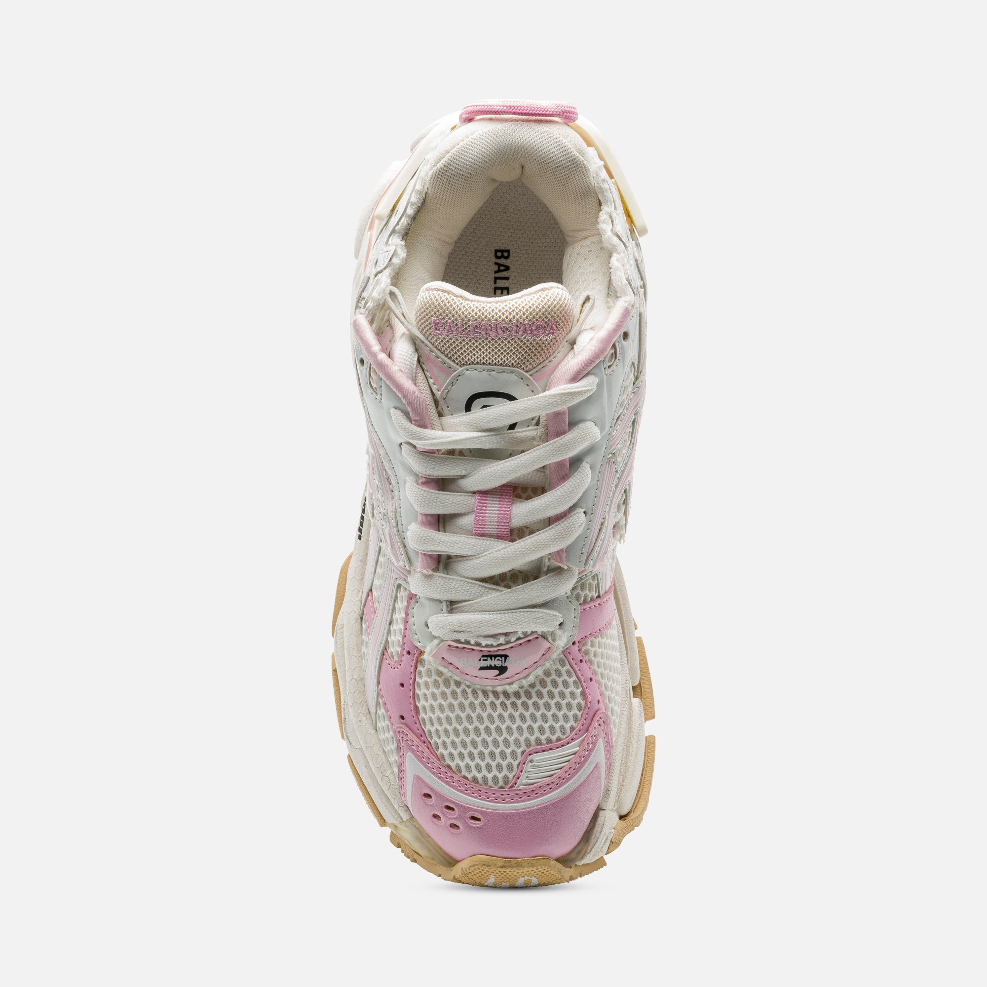 Runner Beyaz Kadın Deri Sneaker