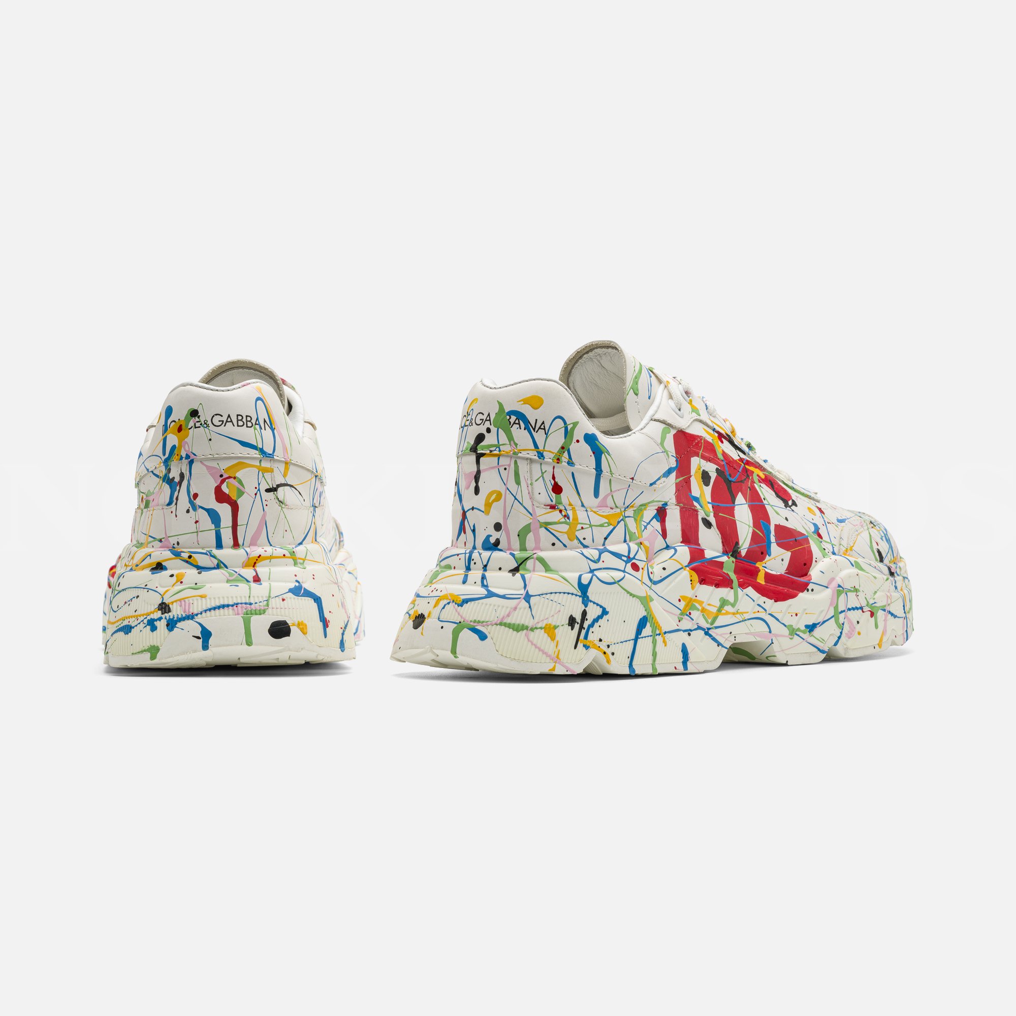 Renkli Erkek Deri Sneaker