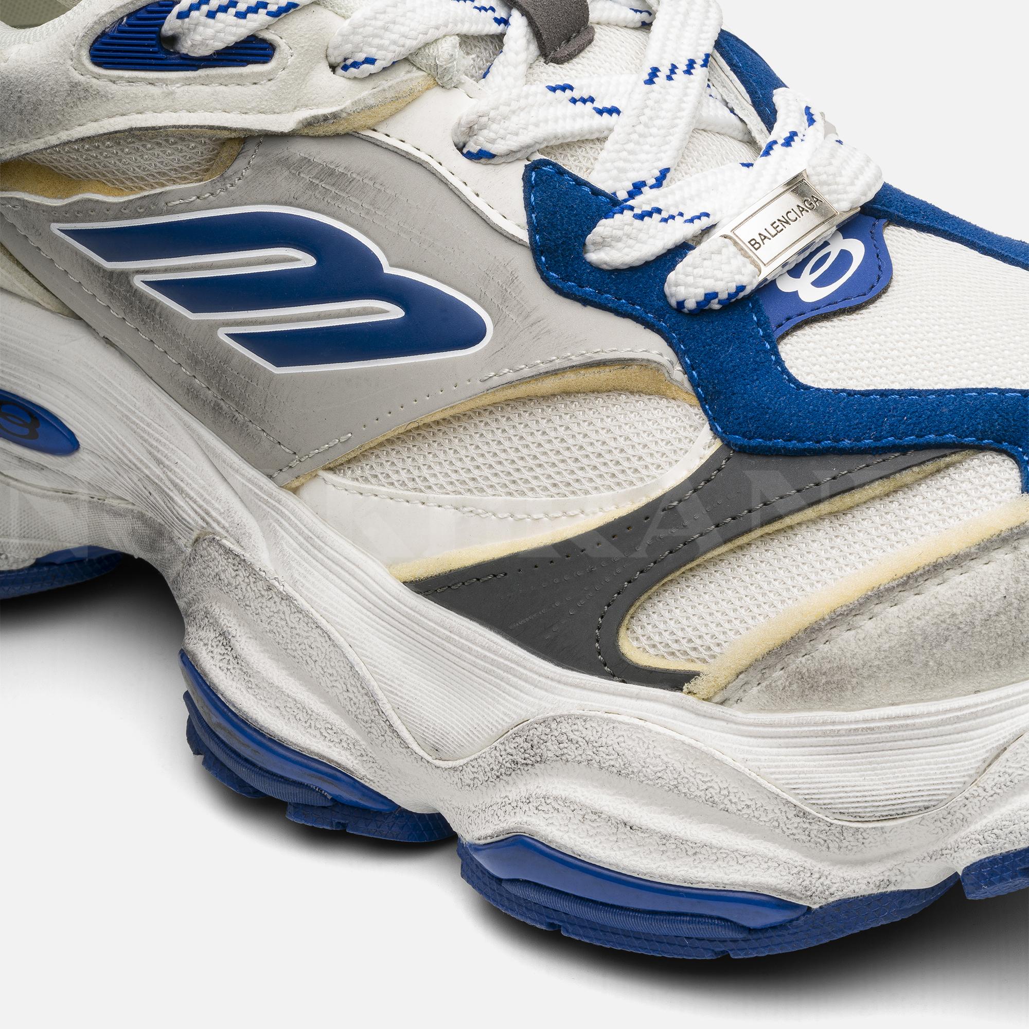 Cargo Mavi Erkek Deri Sneaker