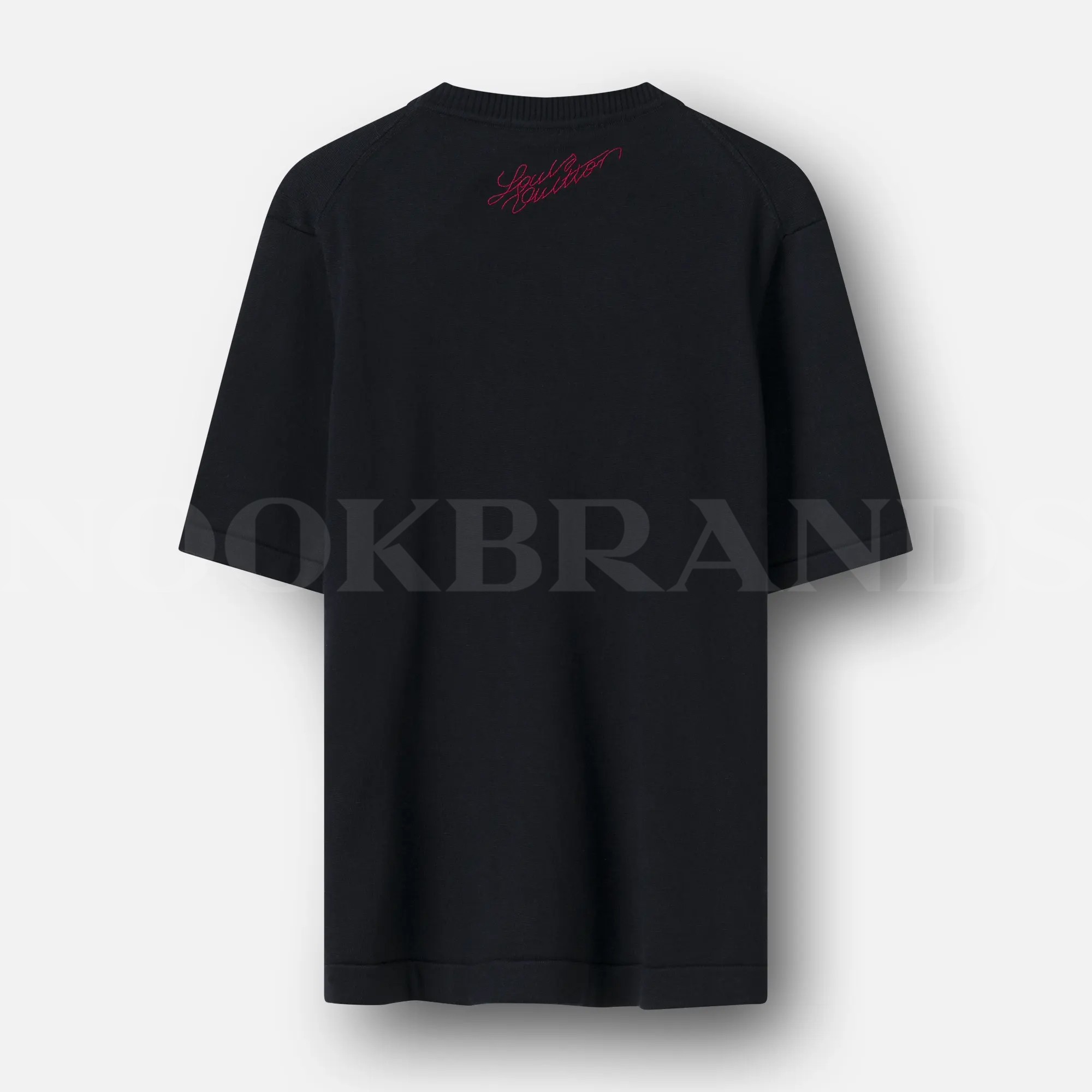 Nakışlı Logo Detay Siyah Erkek T-shirt