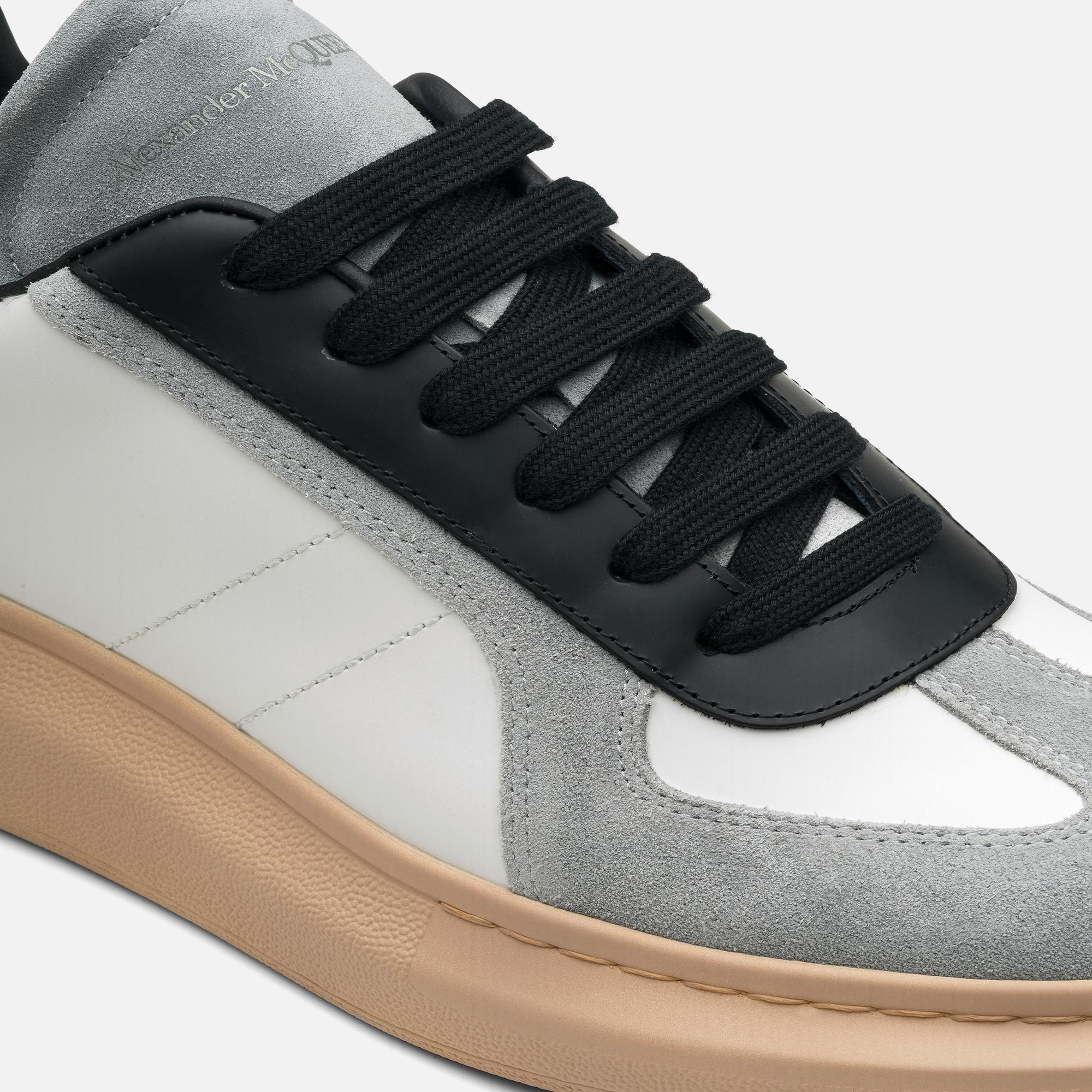 Oversize Beyaz Erkek Deri Sneaker