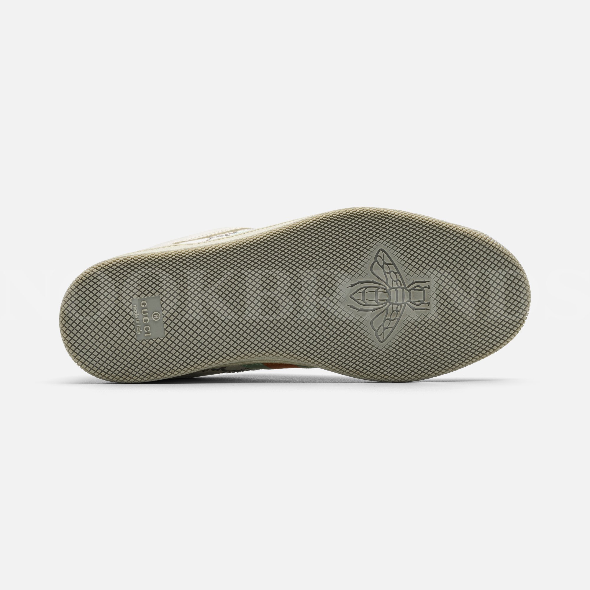 Krem Kadın Deri Sneaker