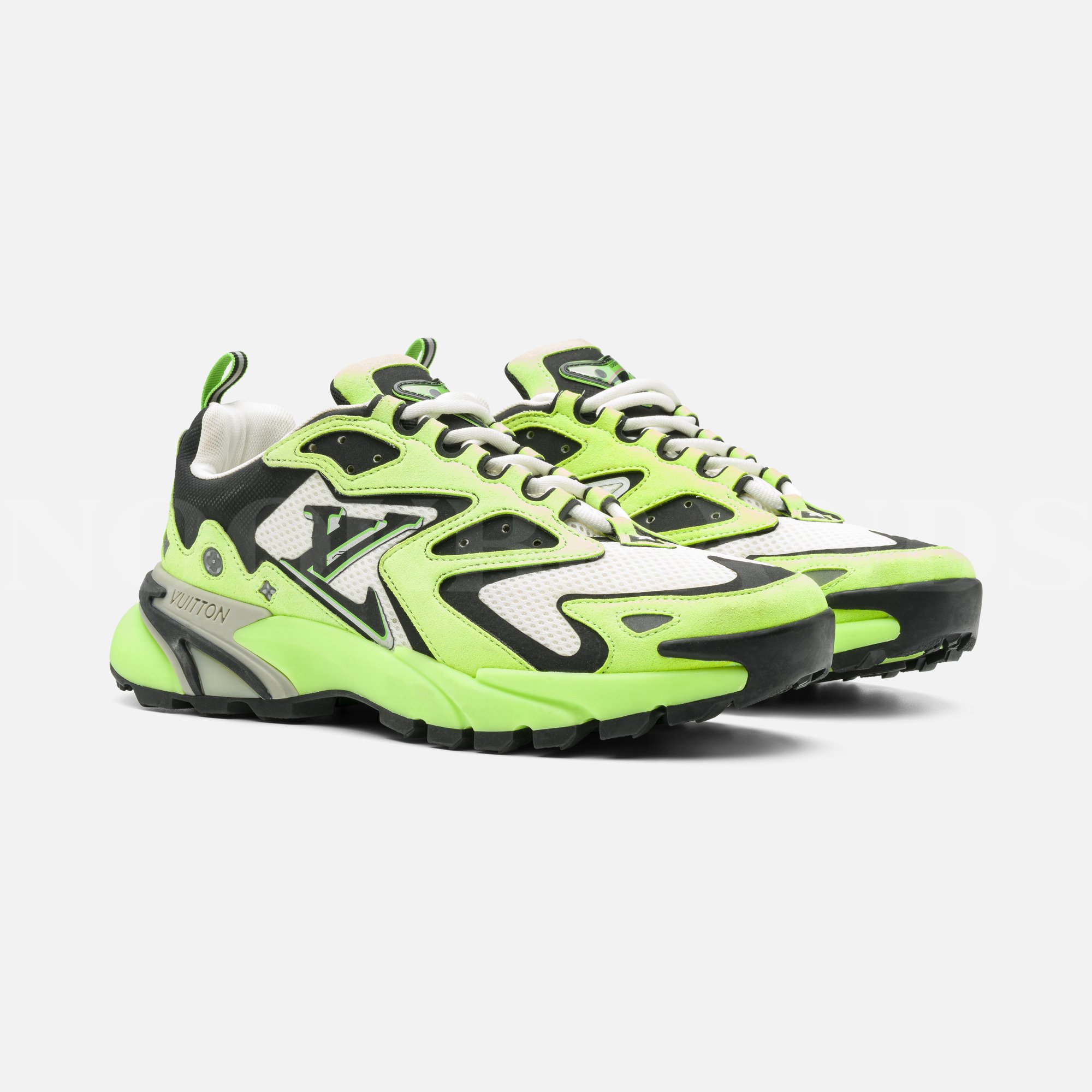 Yeşil Erkek Deri Sneaker