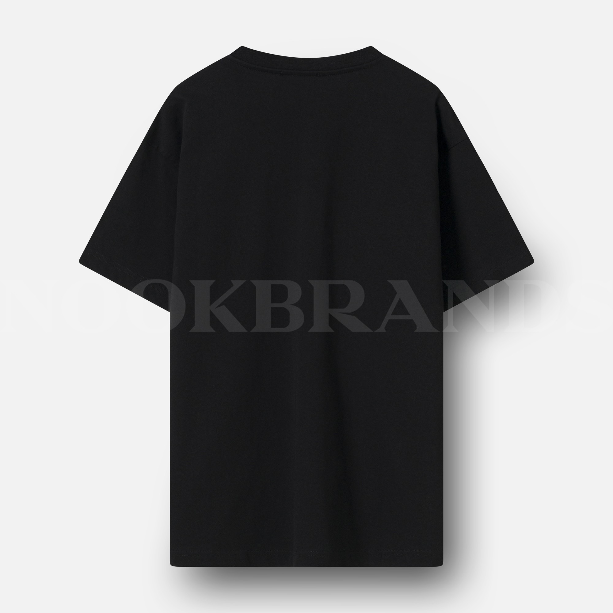 Kabartma Detay Siyah Erkek T-shirt