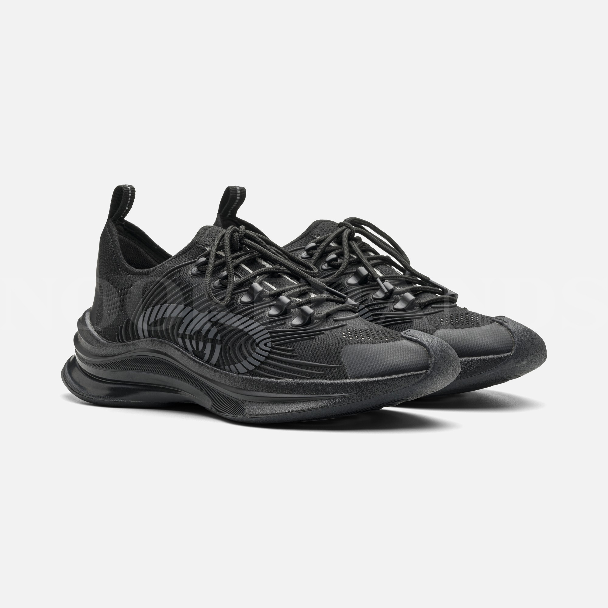 Siyah Erkek Deri Sneaker