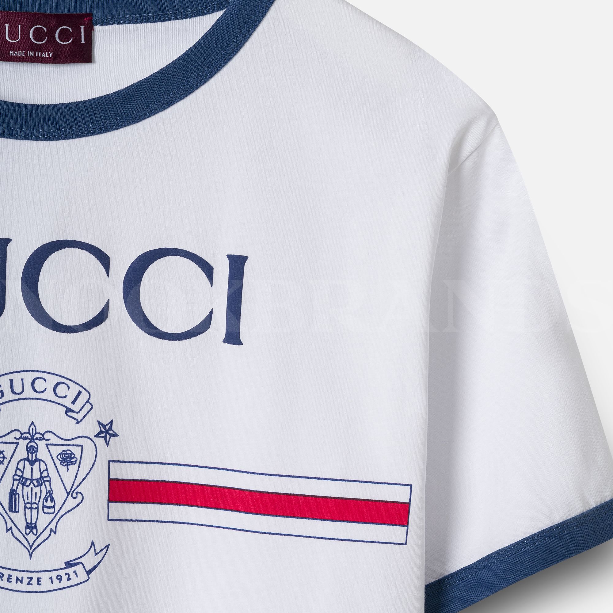Baskılı Logo Detay Beyaz Kadın T-shirt