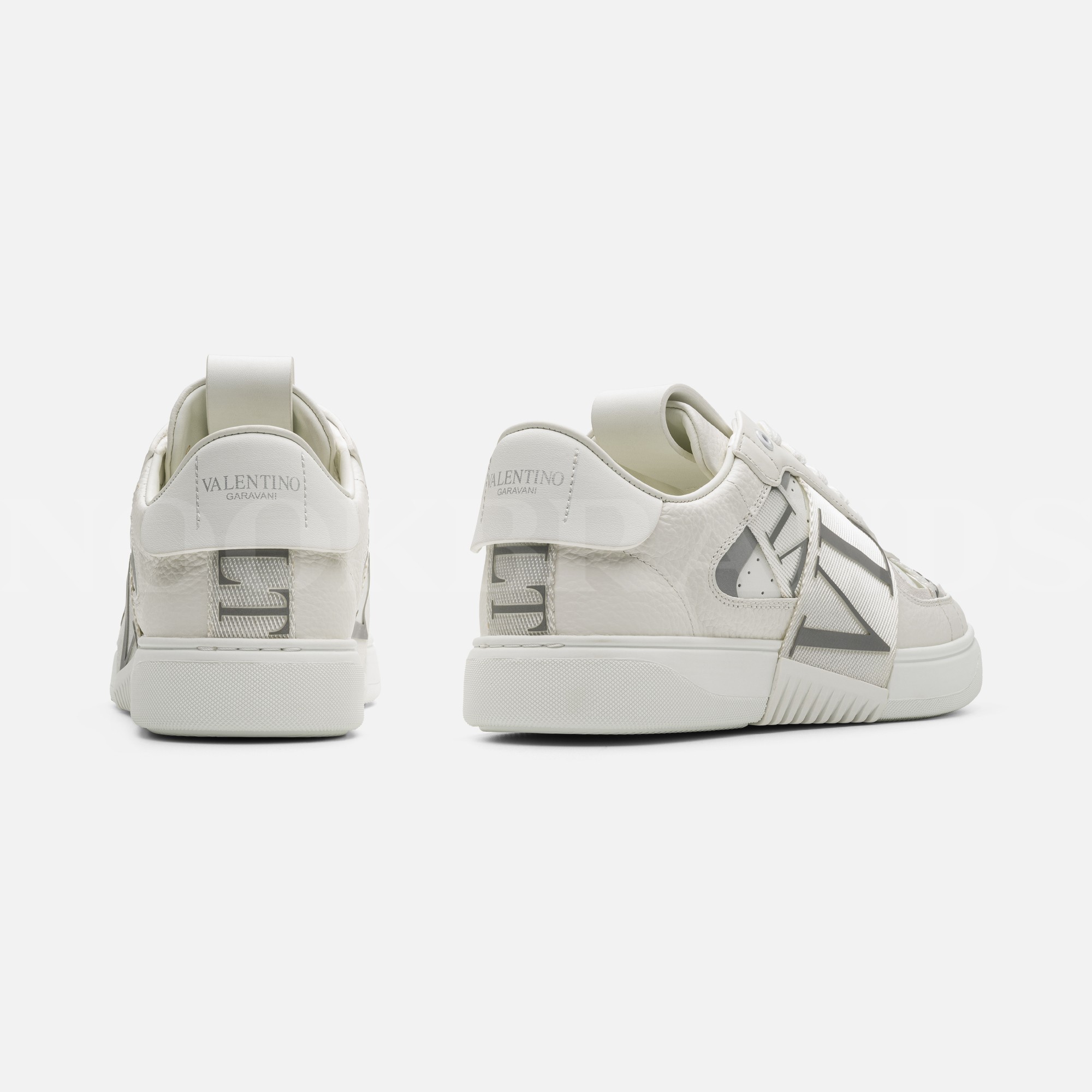 VL7N Beyaz Erkek Deri Sneaker