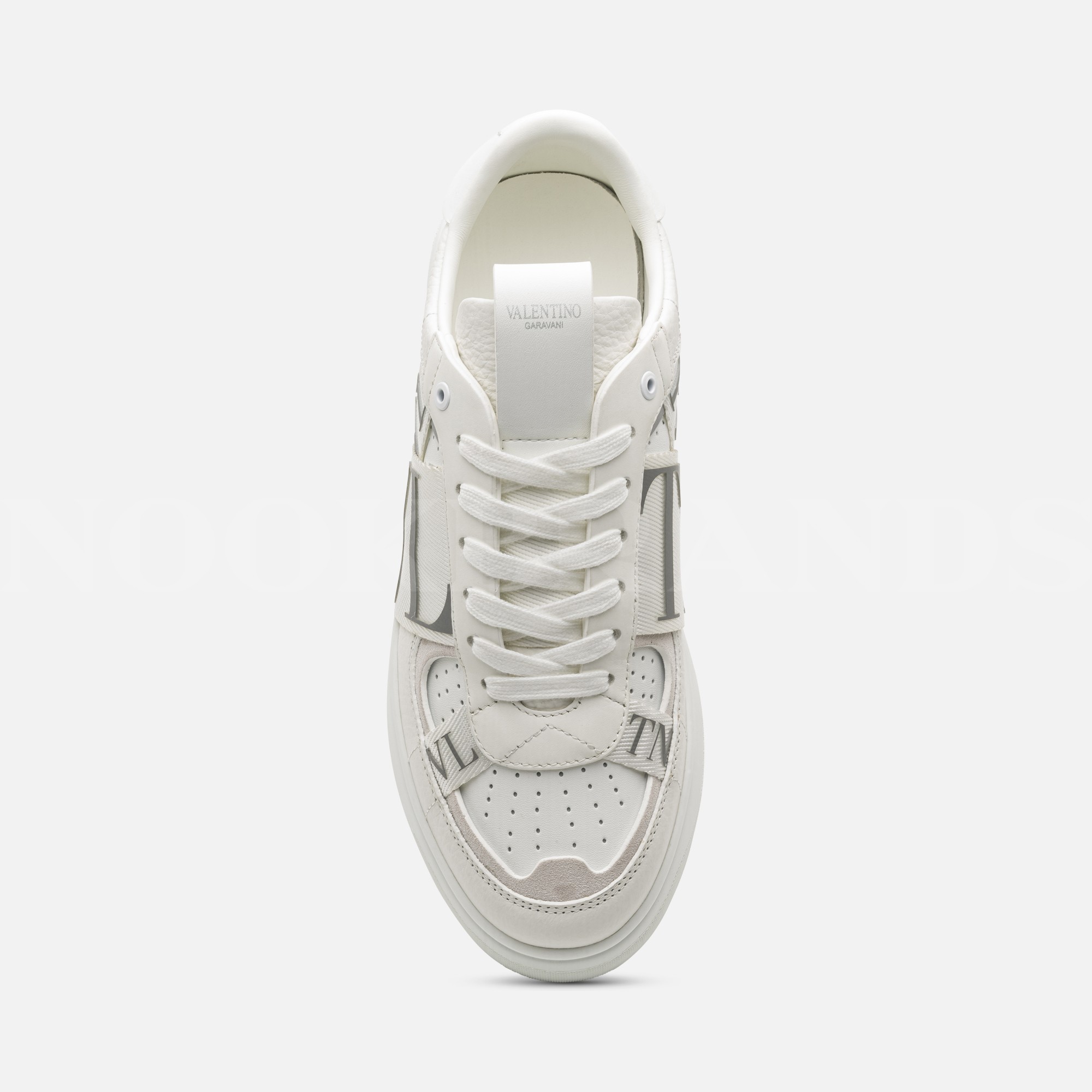 VL7N Beyaz Erkek Deri Sneaker