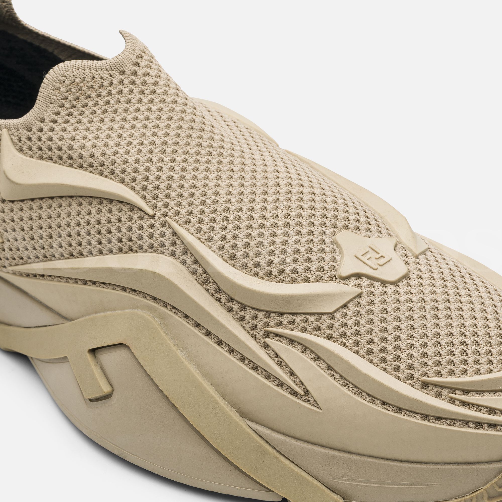 Bej Erkek Deri Sneaker