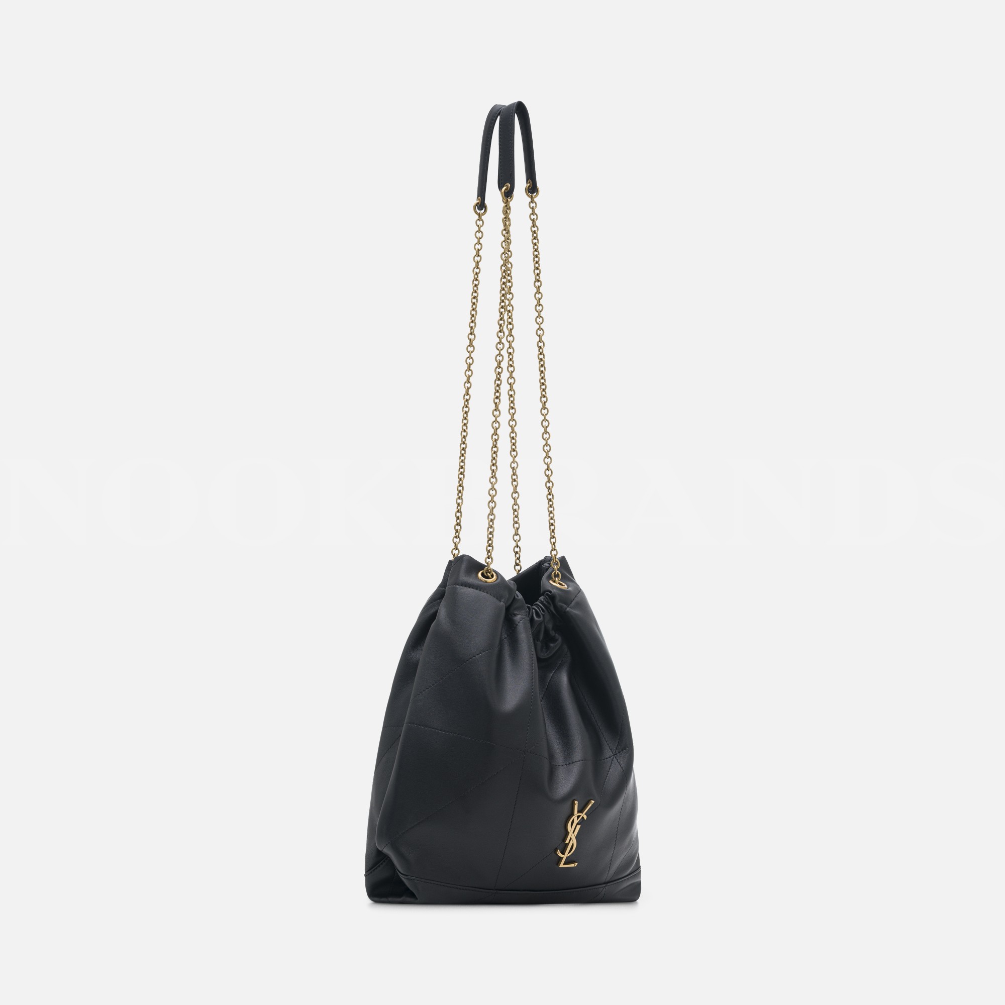 Jamie 4.3 Embellished Quilted Leather Shoulder Bag In Black