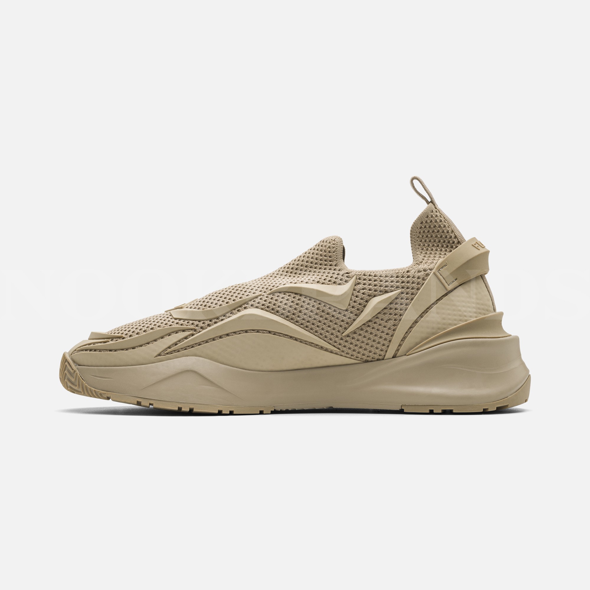 Bej Erkek Deri Sneaker